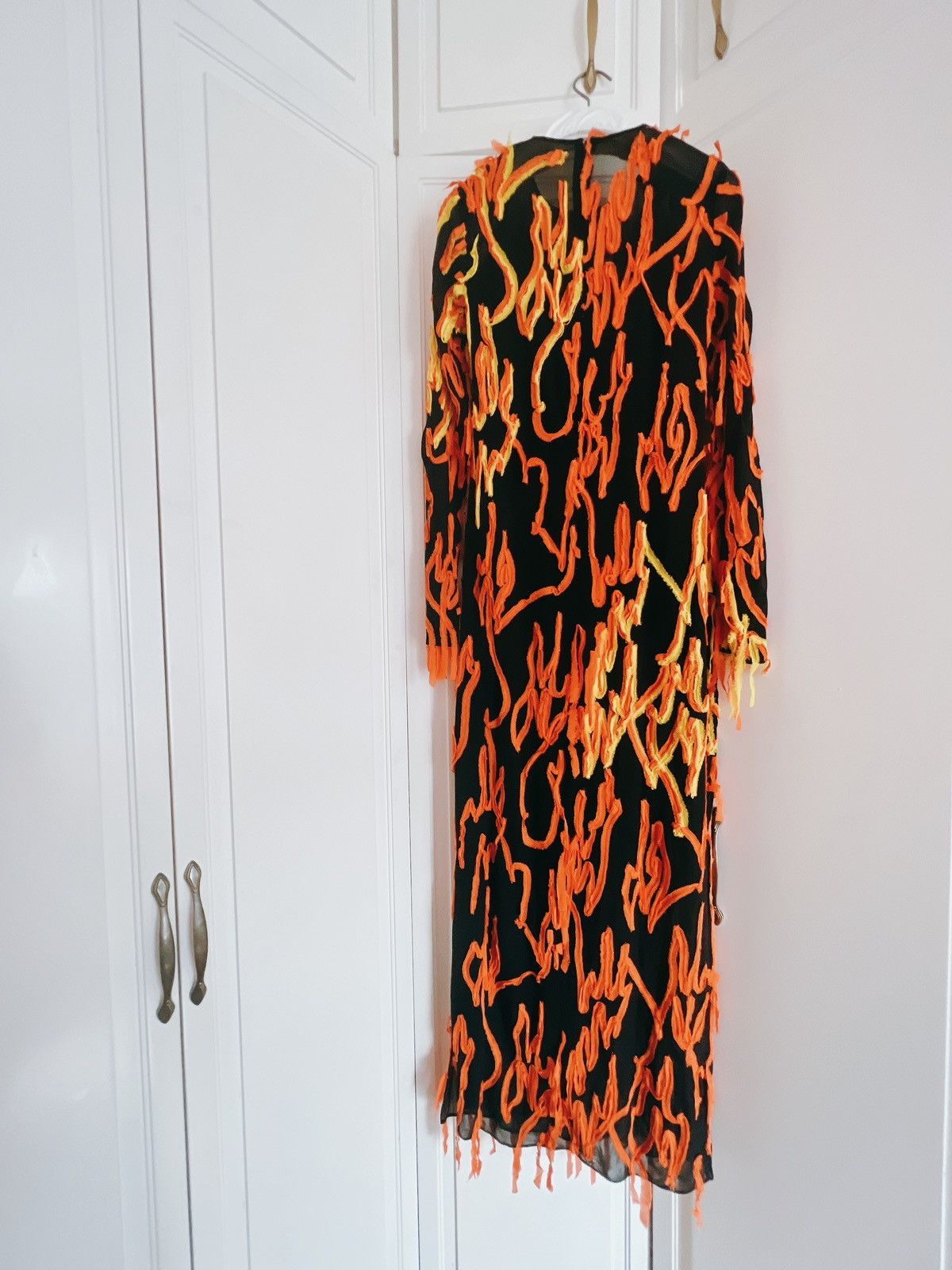 Acne Studios 🔥 Acne Studio FW16 Iconic beaded flame Dress Size XXS / US 00 / IT 34 - 4 Thumbnail