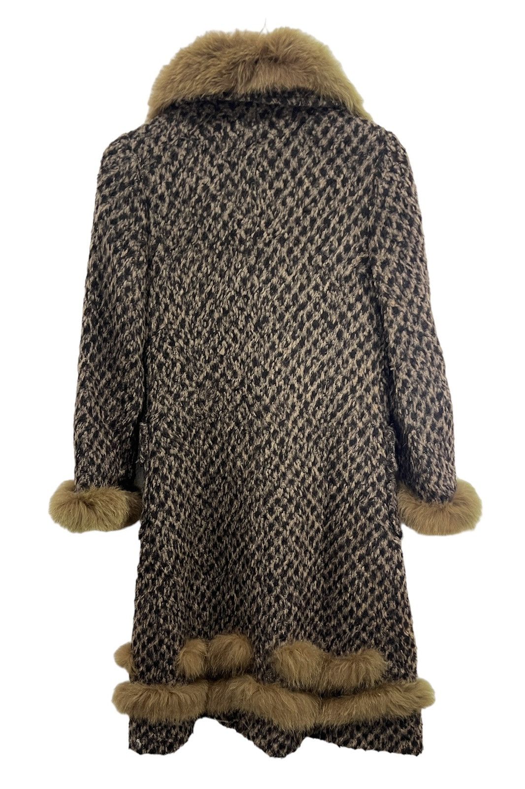 Max Mara Max Mara Leopard Fur Faux Fur Long Coat Size M / US 6-8 / IT 42-44 - 2 Thumbnail