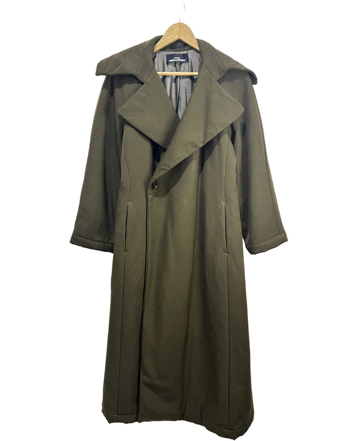 Comme des Garcons × Comme des Garcons Homme Plus Comme Des Garcons Tricot Long Coat Size M / US 6-8 / IT 42-44 - 2 Thumbnail