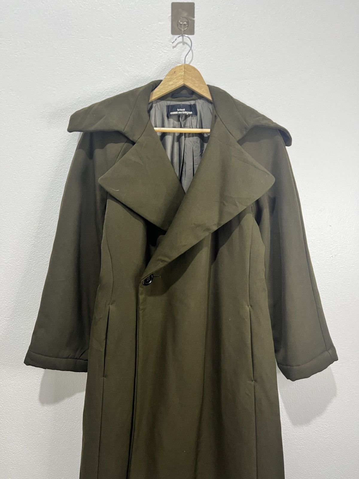 Comme des Garcons × Comme des Garcons Homme Plus Comme Des Garcons Tricot Long Coat Size M / US 6-8 / IT 42-44 - 5 Thumbnail
