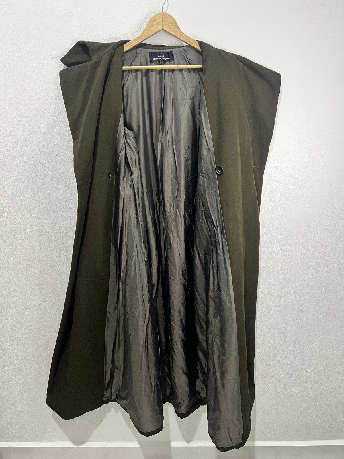 Comme des Garcons × Comme des Garcons Homme Plus Comme Des Garcons Tricot Long Coat Size M / US 6-8 / IT 42-44 - 4 Thumbnail