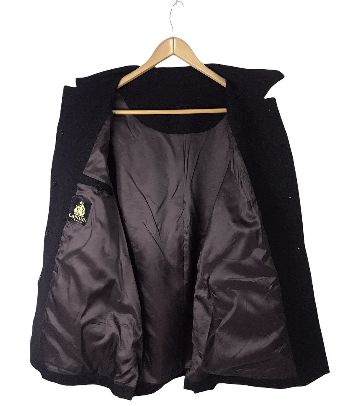 Lanvin × Vintage Vintage Lanvin Sport Wool Jacket Size US L / EU 52-54 / 3 - 3 Thumbnail