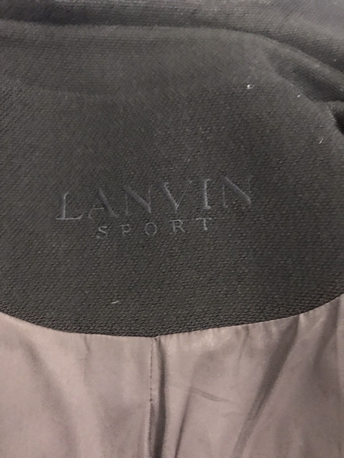 Lanvin × Vintage Vintage Lanvin Sport Wool Jacket Size US L / EU 52-54 / 3 - 6 Thumbnail