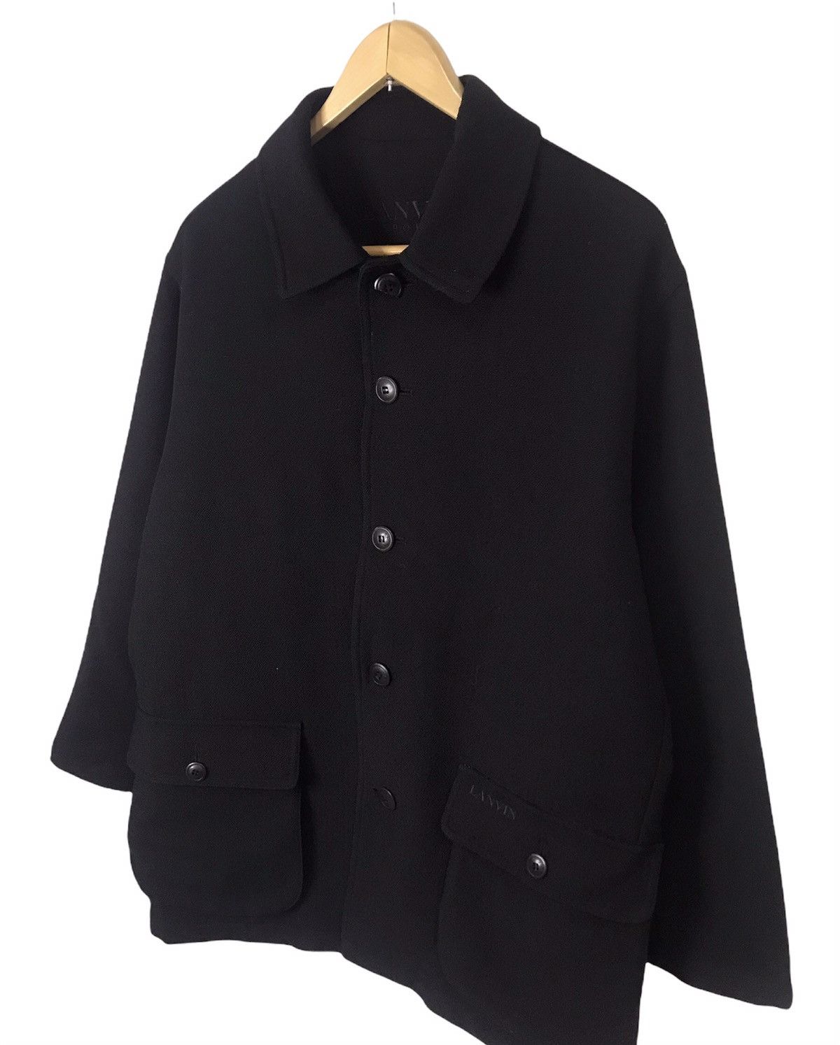 Lanvin × Vintage Vintage Lanvin Sport Wool Jacket Size US L / EU 52-54 / 3 - 2 Thumbnail