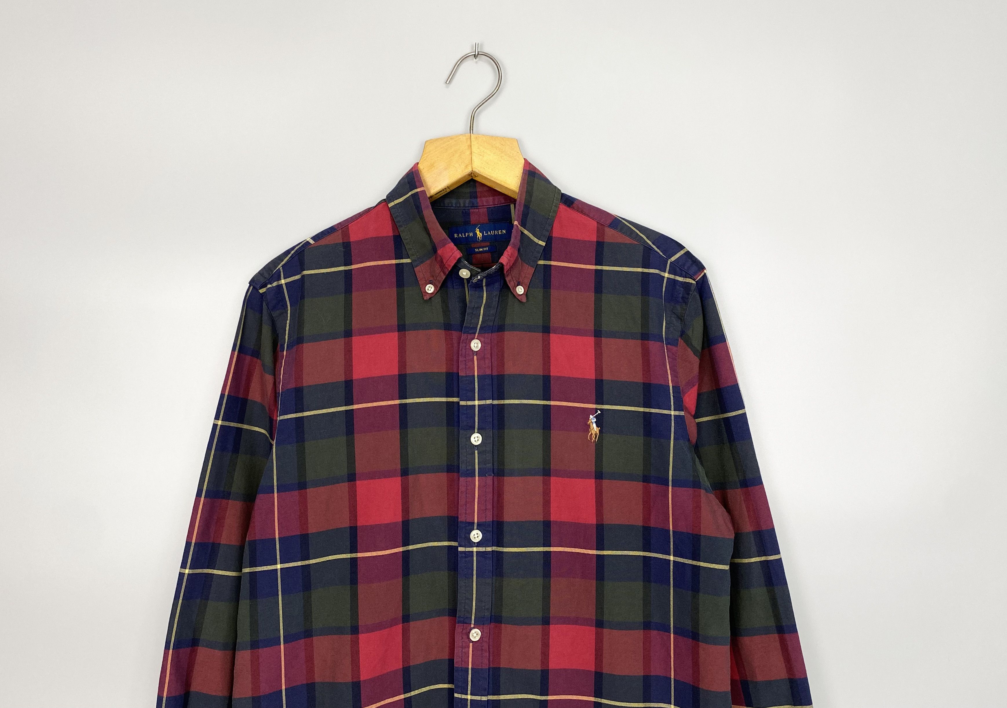 Polo Ralph Lauren Polo Ralph Lauren Checkered Shirt Multicolor Logo Size US M / EU 48-50 / 2 - 2 Thumbnail