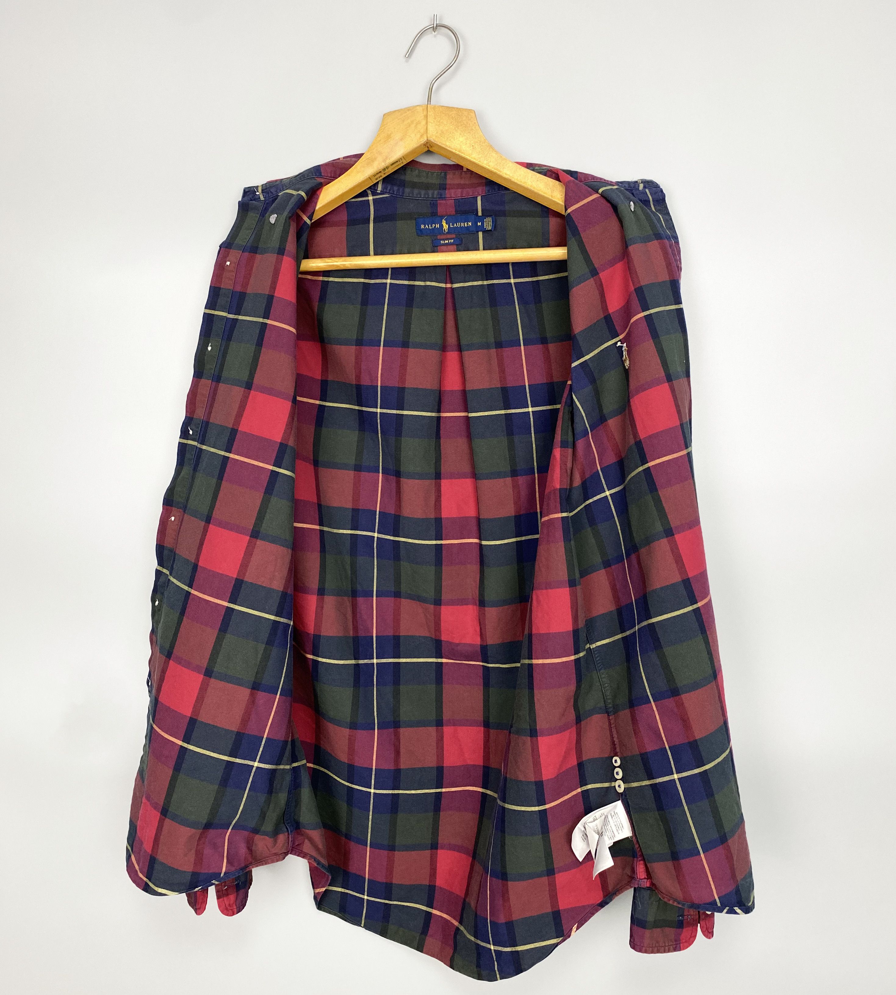 Polo Ralph Lauren Polo Ralph Lauren Checkered Shirt Multicolor Logo Size US M / EU 48-50 / 2 - 6 Thumbnail