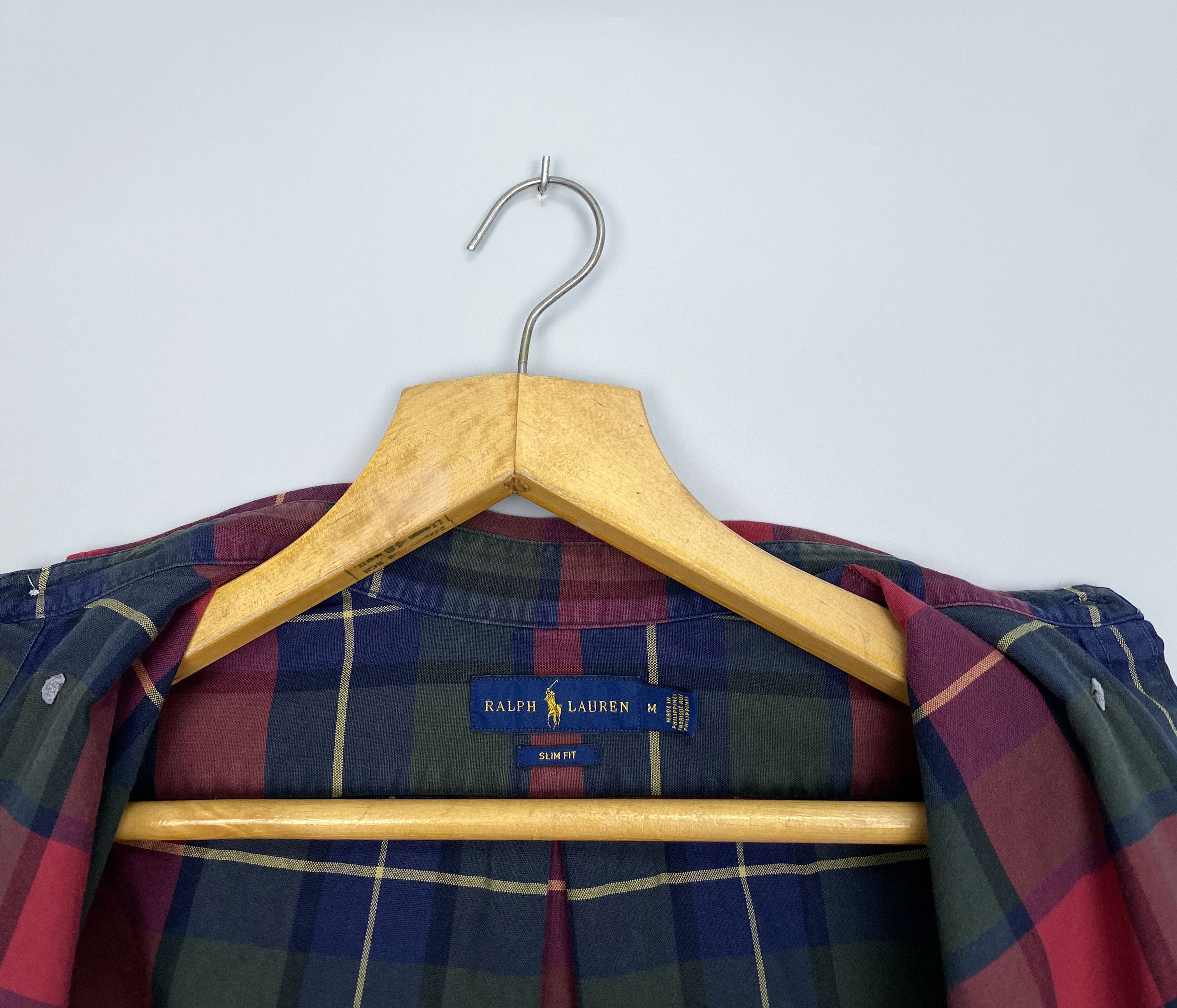 Polo Ralph Lauren Polo Ralph Lauren Checkered Shirt Multicolor Logo Size US M / EU 48-50 / 2 - 7 Thumbnail
