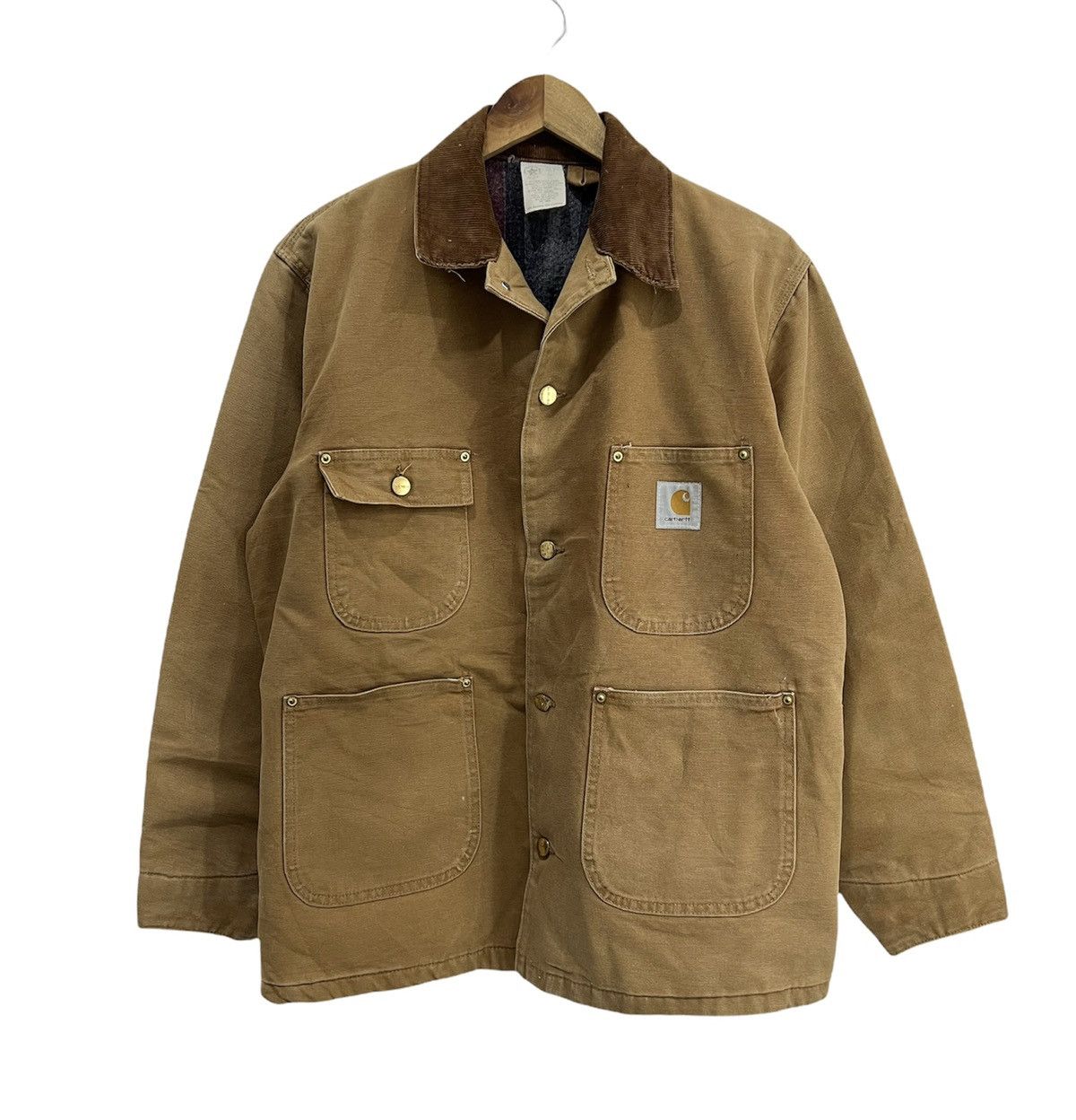 Carhartt × Vintage 🔥Carhartt Detroit Jacket Size US L / EU 52-54 / 3 - 2 Thumbnail