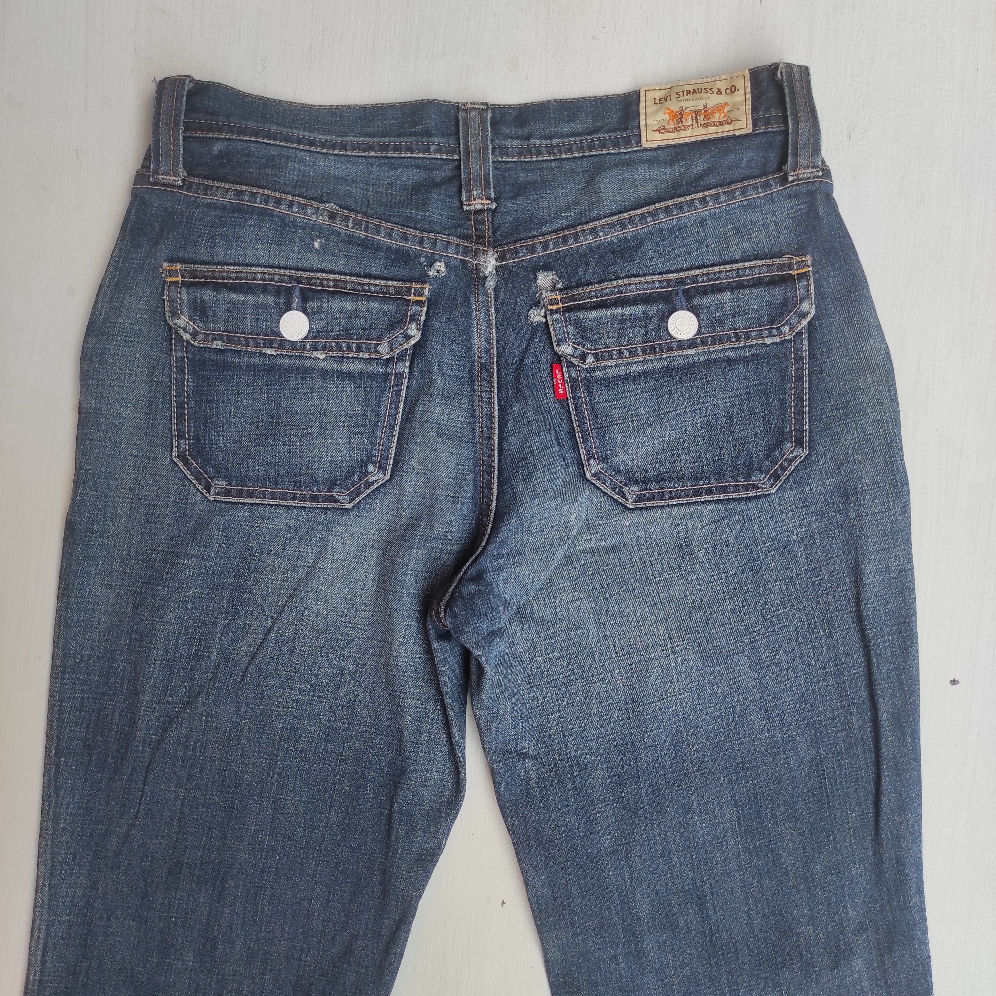 Hysteric Glamour Flare Jeans Vintage LEVIS Boot cut Denim Size US 30 / EU 46 - 15 Thumbnail