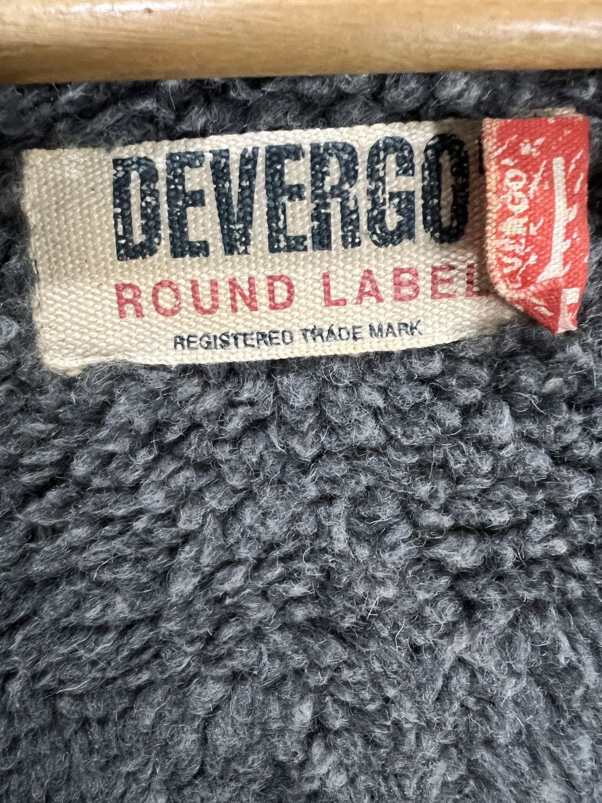 Japanese Brand × Vintage Devergo Authorized Motorcycle Mechanics Round Label Size US L / EU 52-54 / 3 - 6 Thumbnail