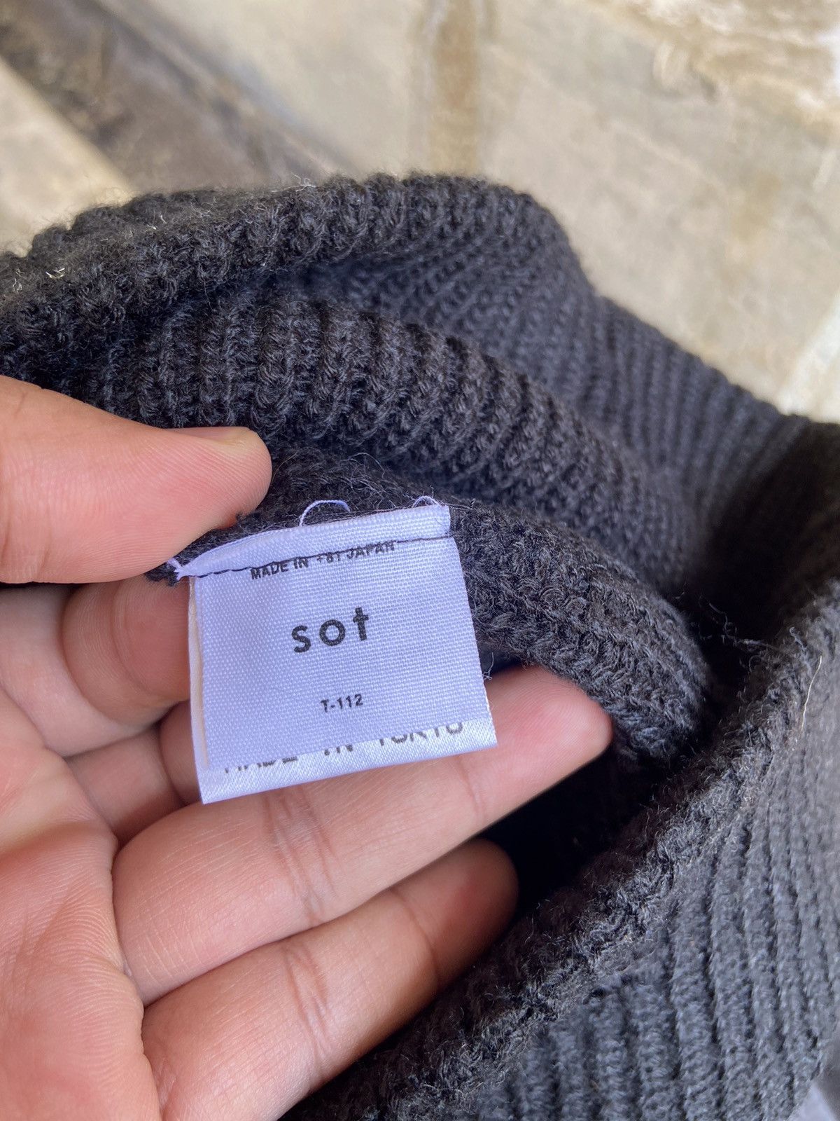 Japanese Brand SOT Japan Distressed Beanie Hat Size ONE SIZE - 6 Thumbnail