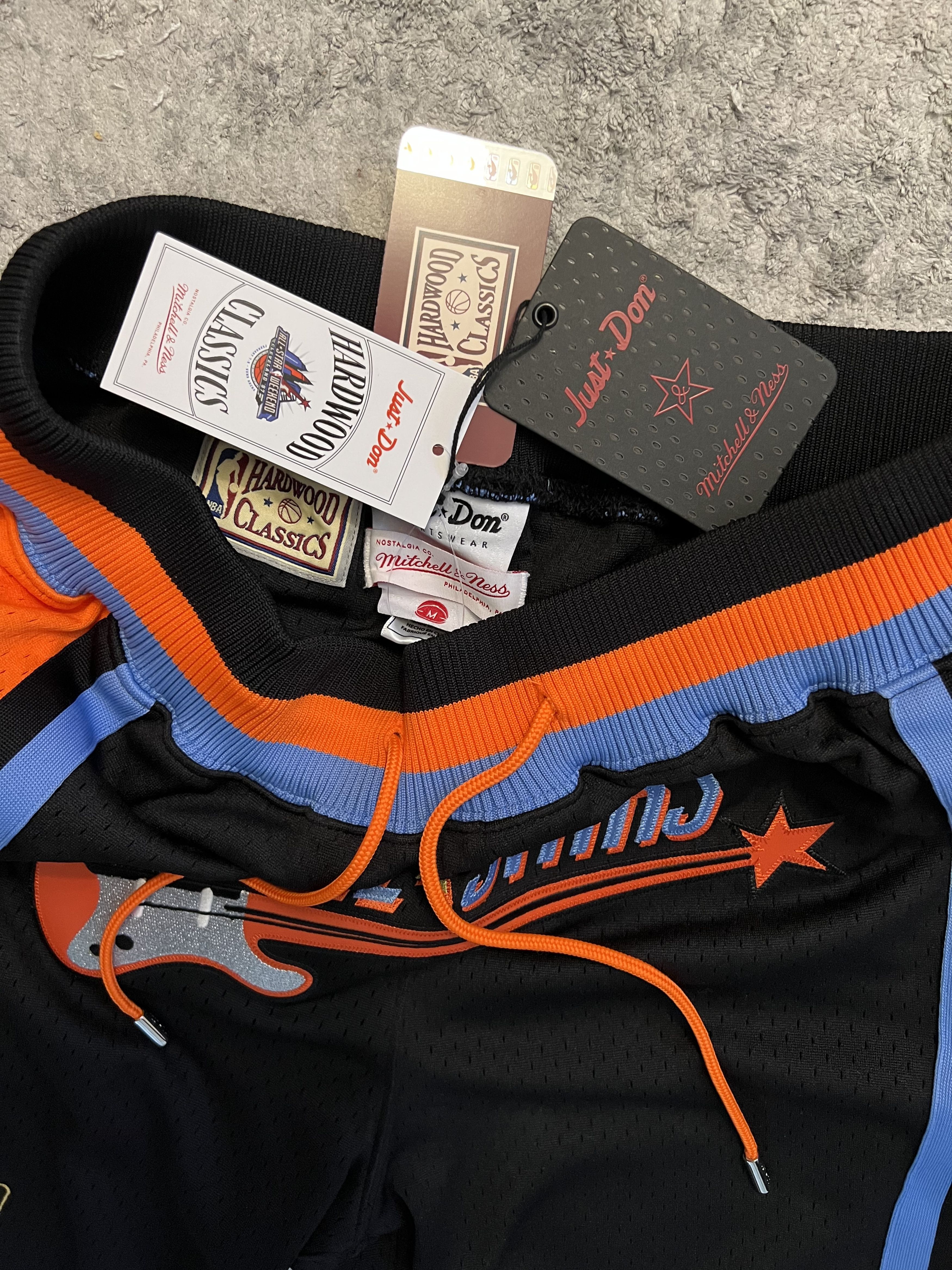 Just Don × Mitchell & Ness NBA All Star Just Don x Mitchell & Ness Shorts Size US 32 / EU 48 - 12 Thumbnail