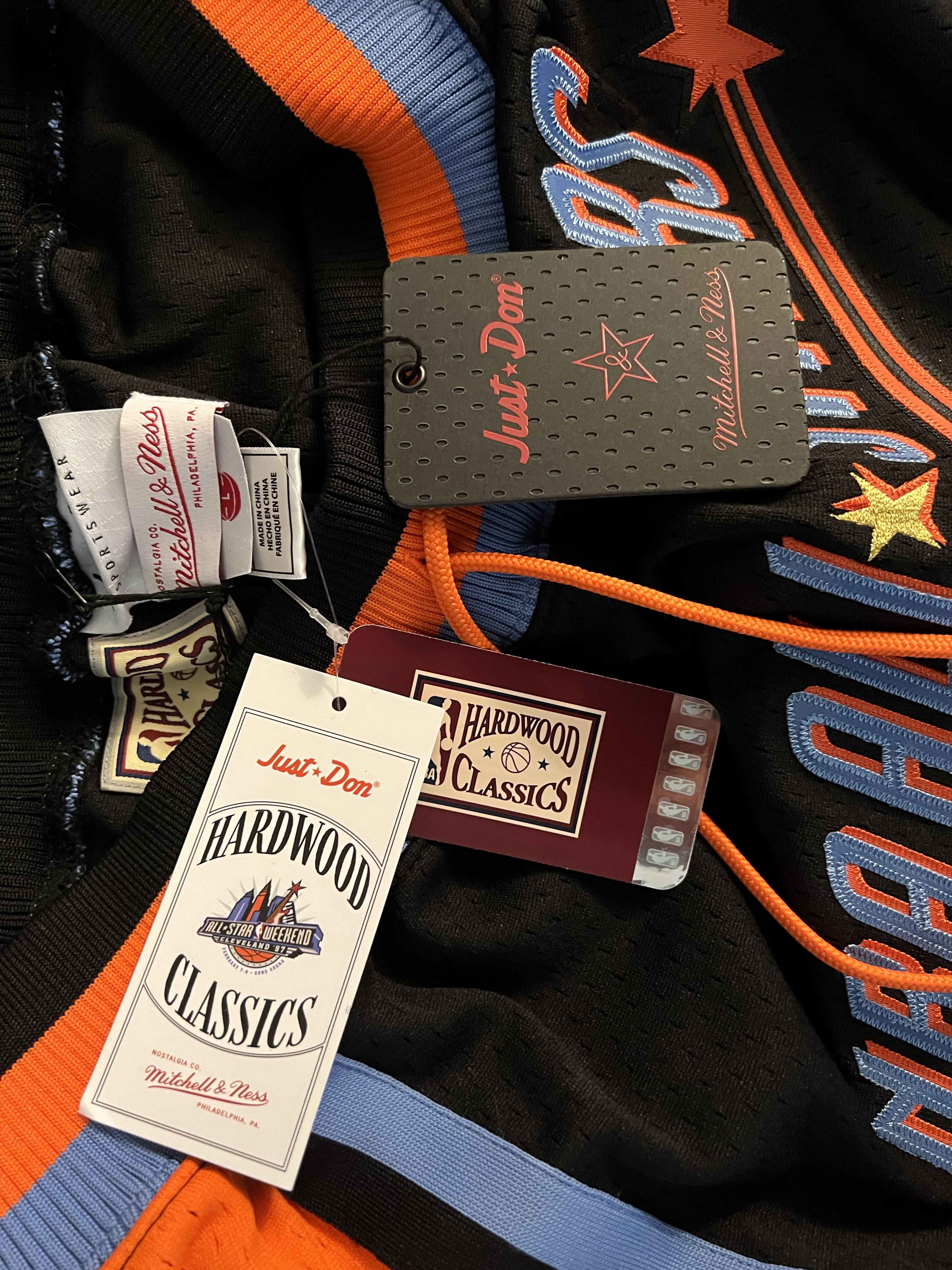 Just Don × Mitchell & Ness NBA All Star Just Don x Mitchell & Ness Shorts Size US 32 / EU 48 - 11 Thumbnail
