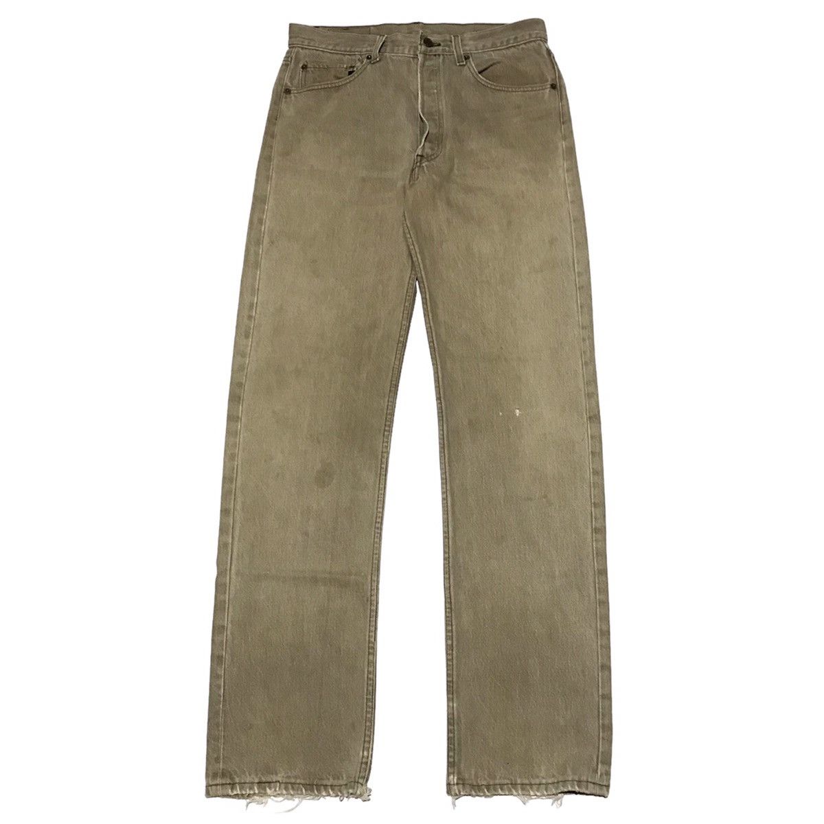 Levi's × Levi's Vintage Clothing VINTAGE LEVIS 501 BROWN FADED DENIM PANTS Size US 33 - 1 Thumbnail