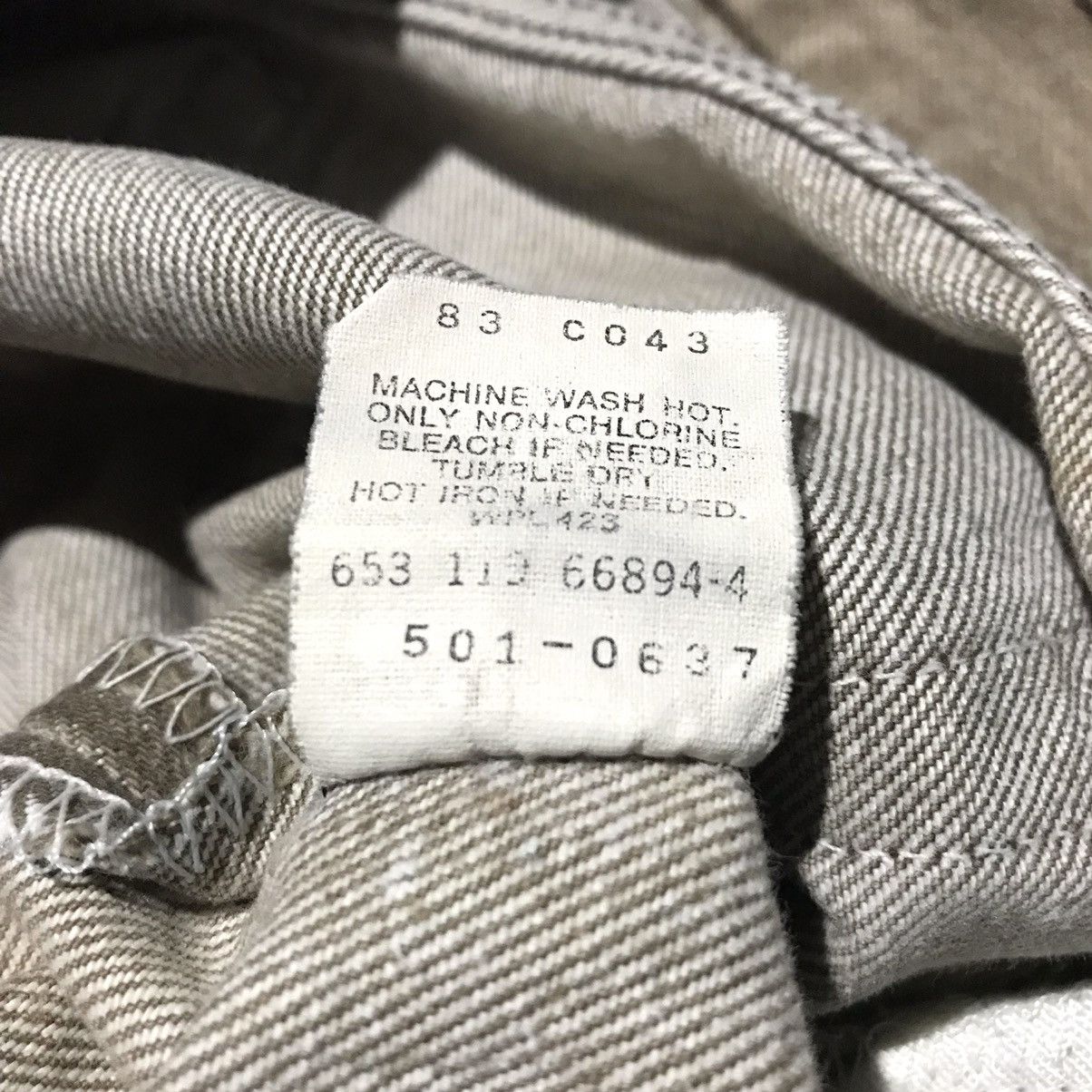 Levi's × Levi's Vintage Clothing VINTAGE LEVIS 501 BROWN FADED DENIM PANTS Size US 33 - 8 Thumbnail