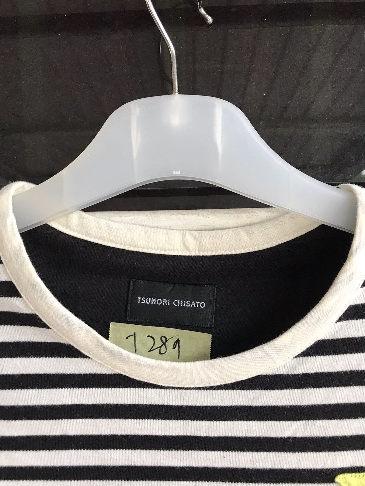 Issey Miyake Tsumori Chisato Issey Miyake Patchwork Stripe Tee Size US M / EU 48-50 / 2 - 3 Thumbnail