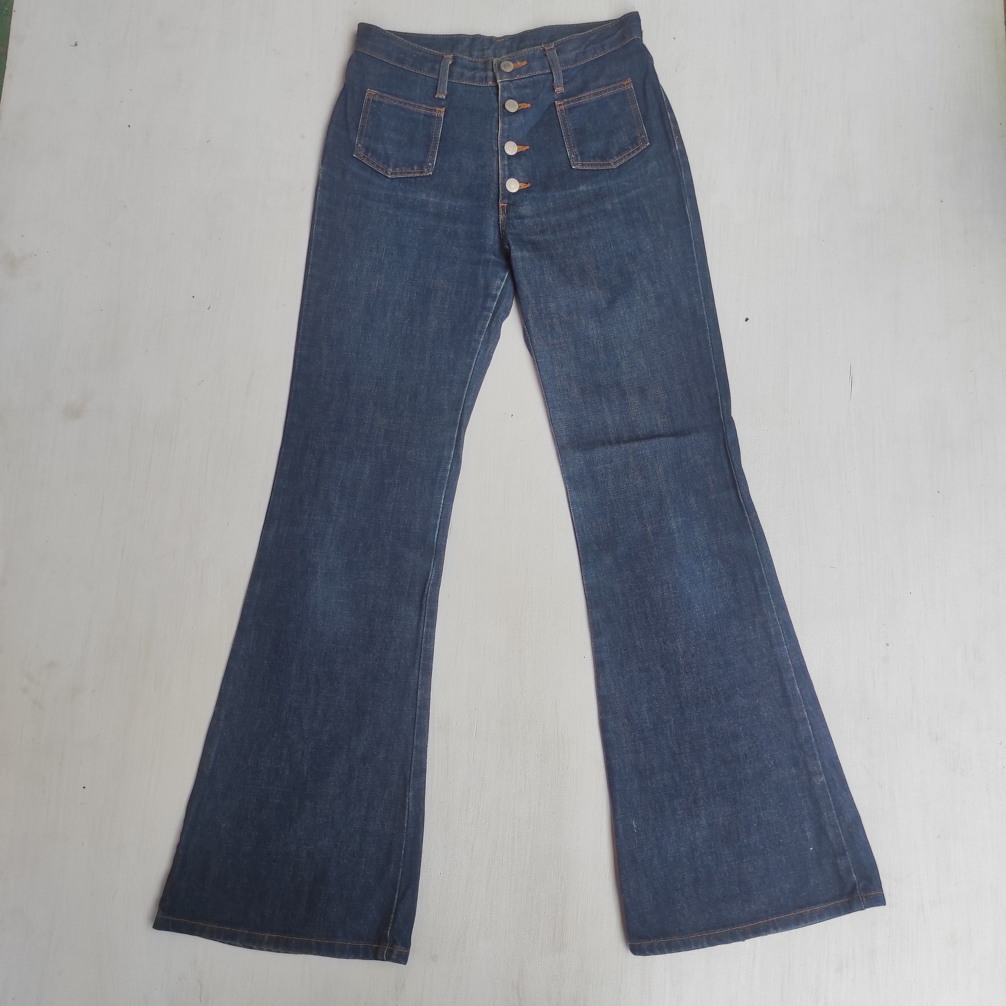 Hysteric Glamour Flare Jeans Vintage WRANGLER Boot cut Denim Size 27" / US 4 / IT 40 - 2 Thumbnail