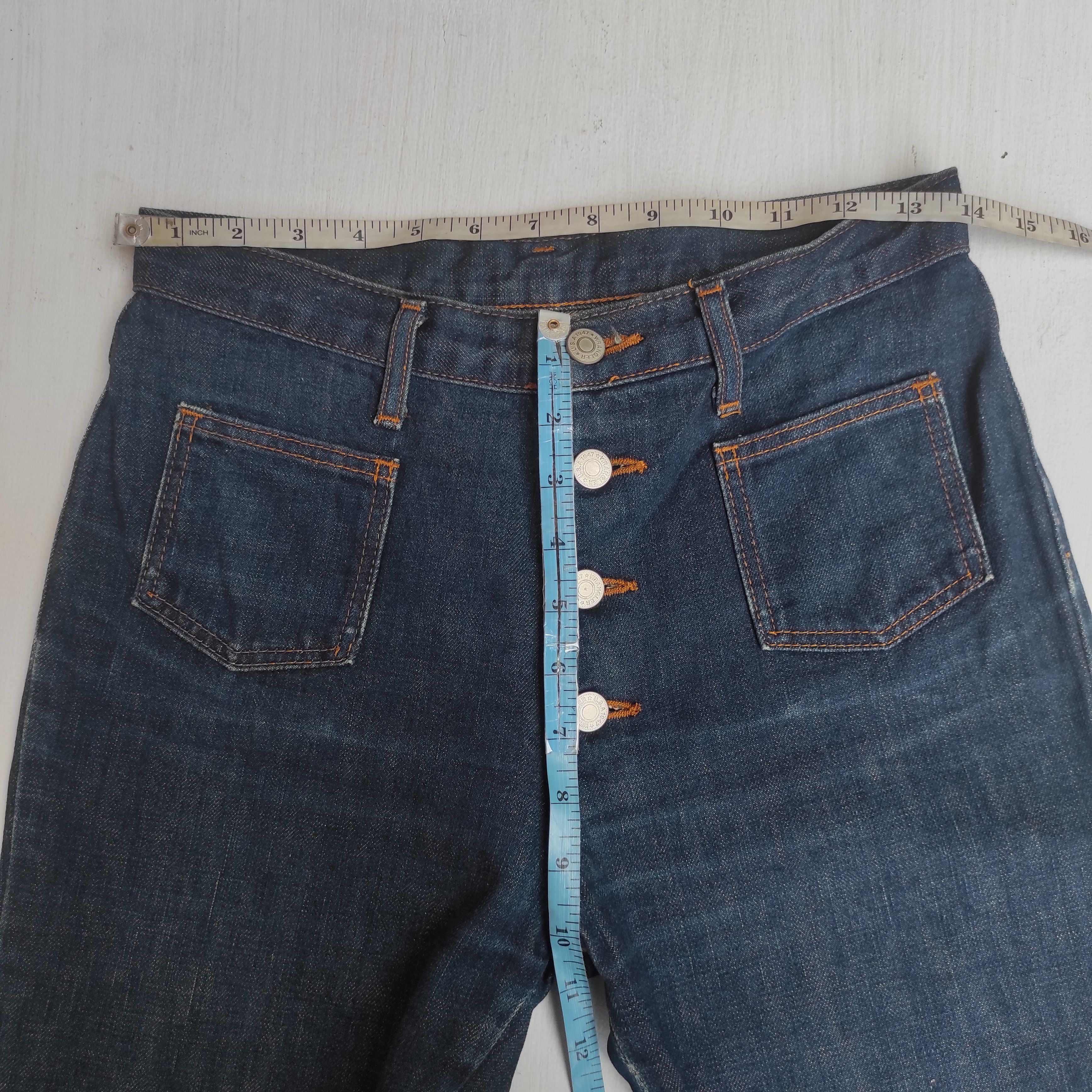 Hysteric Glamour Flare Jeans Vintage WRANGLER Boot cut Denim Size 27" / US 4 / IT 40 - 14 Thumbnail