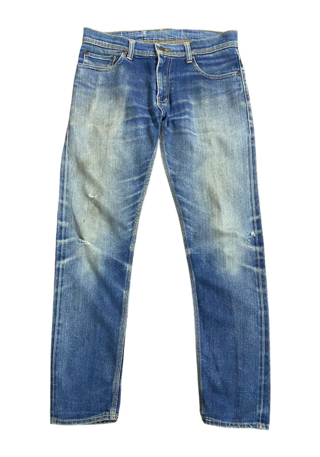Vintage Distressed Cheap Monday Stockholm Selvedge Jeans