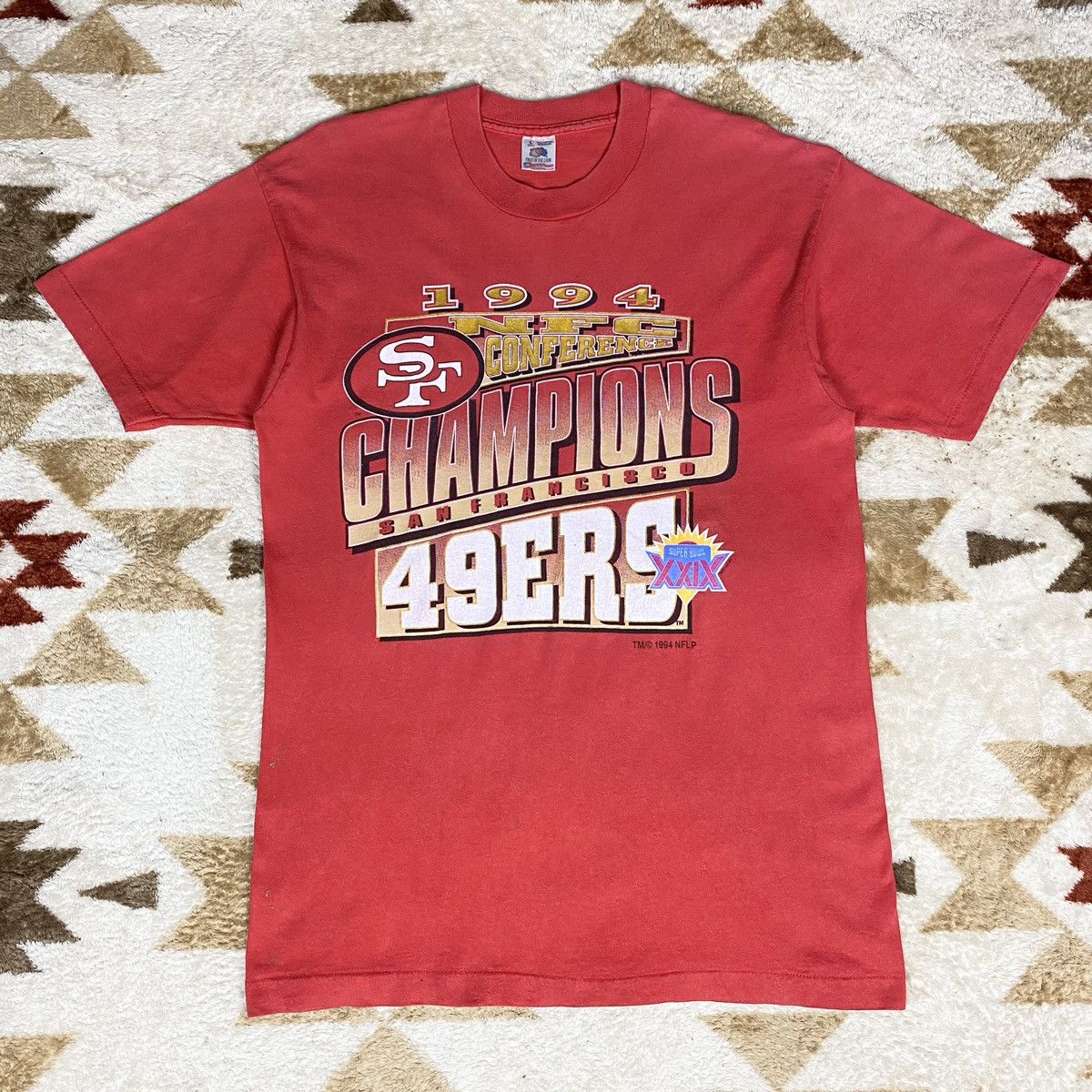 NFL × Vintage Vintage 90s San Francisco 49 Ers Shirt Vintage NFL Size US M / EU 48-50 / 2 - 1 Thumbnail