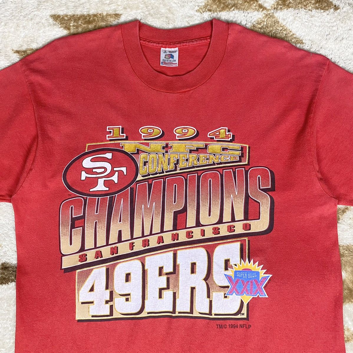 NFL × Vintage Vintage 90s San Francisco 49 Ers Shirt Vintage NFL Size US M / EU 48-50 / 2 - 3 Thumbnail
