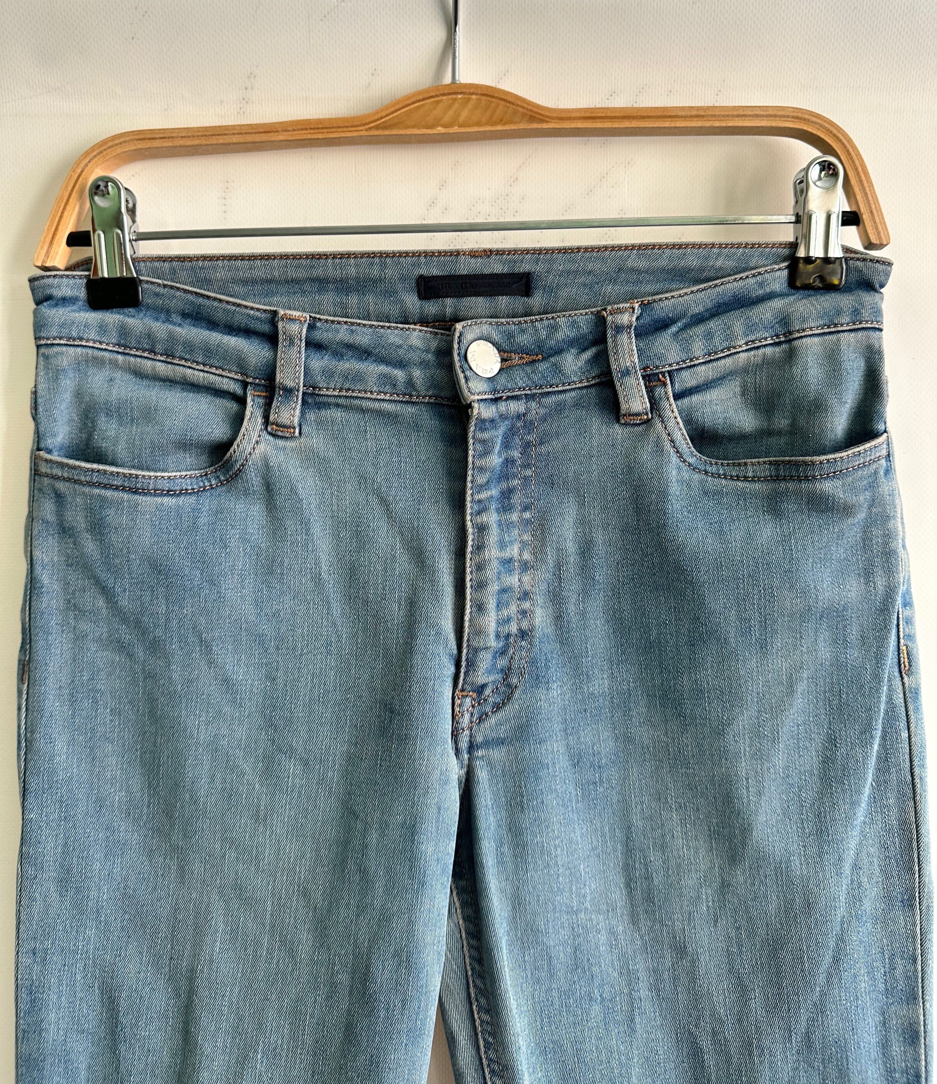 Prada PRADA Stretch denim jeans pants blue skinny fit Size 28" / US 6 / IT 42 - 3 Thumbnail