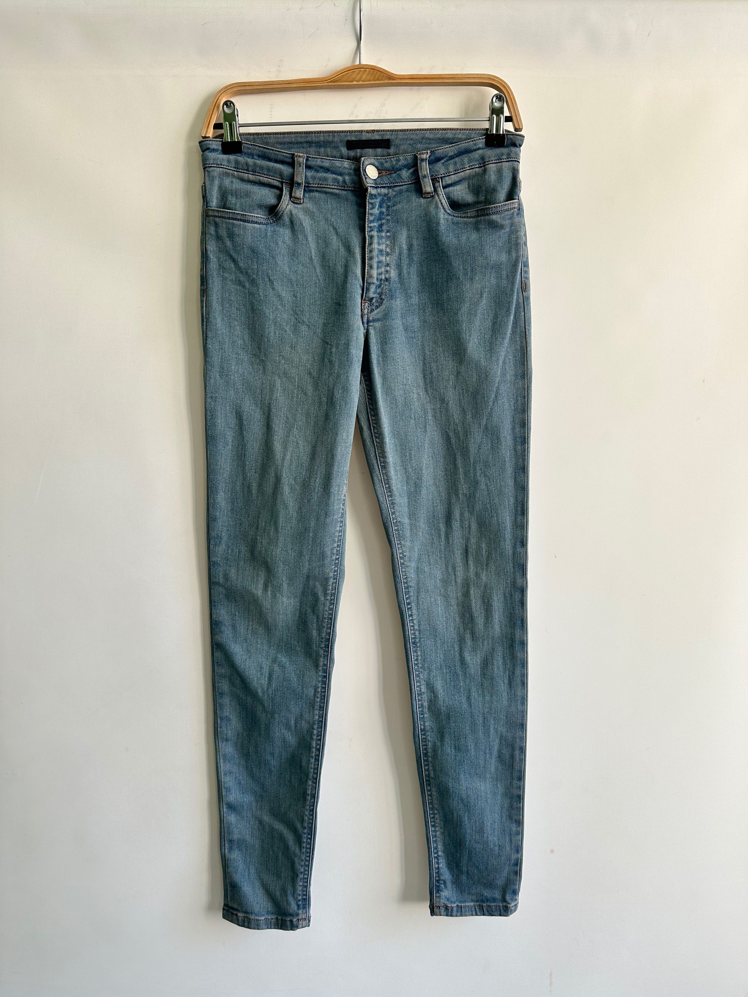 Prada PRADA Stretch denim jeans pants blue skinny fit Size 28" / US 6 / IT 42 - 2 Thumbnail