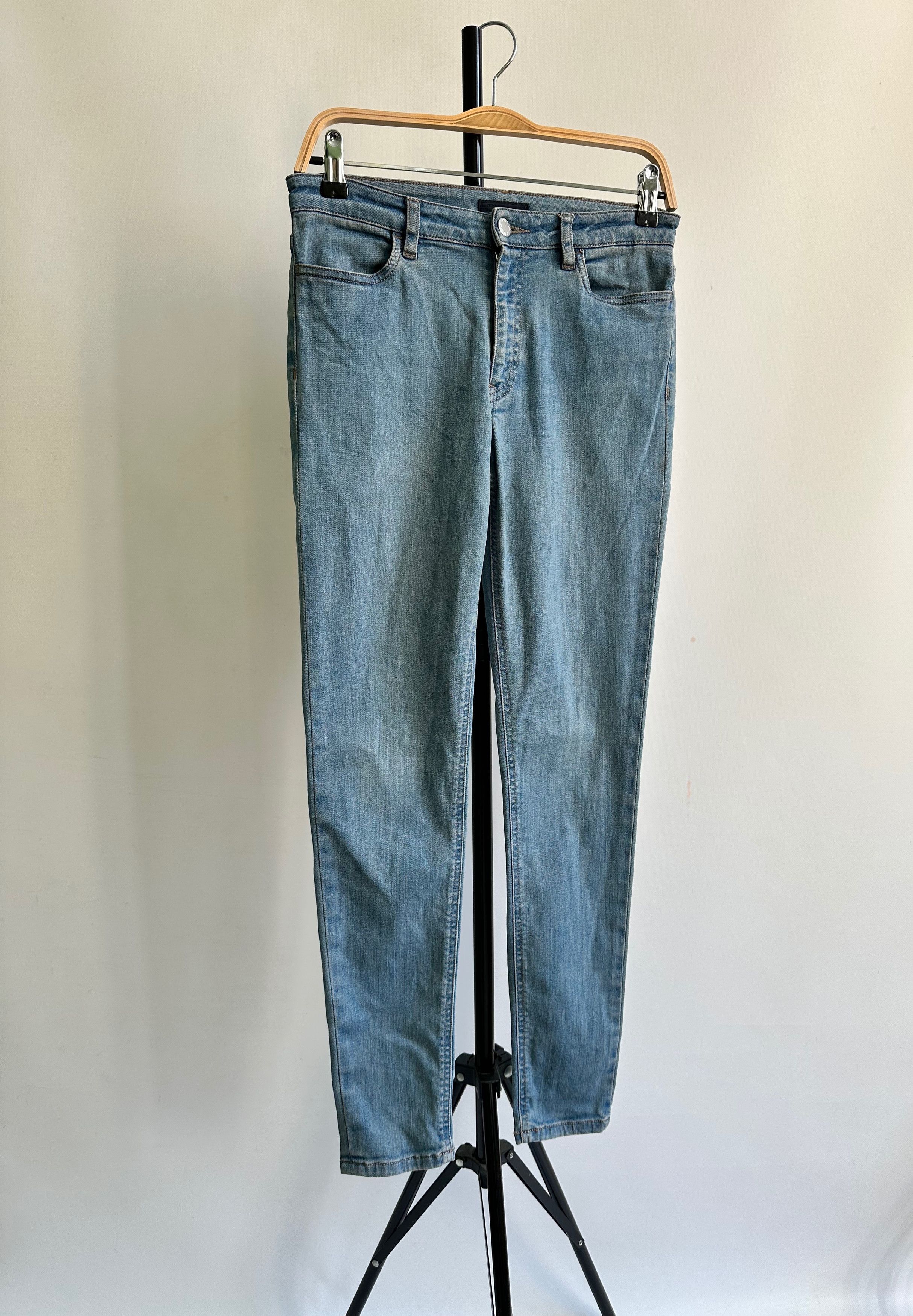 Prada PRADA Stretch denim jeans pants blue skinny fit Size 28" / US 6 / IT 42 - 15 Thumbnail