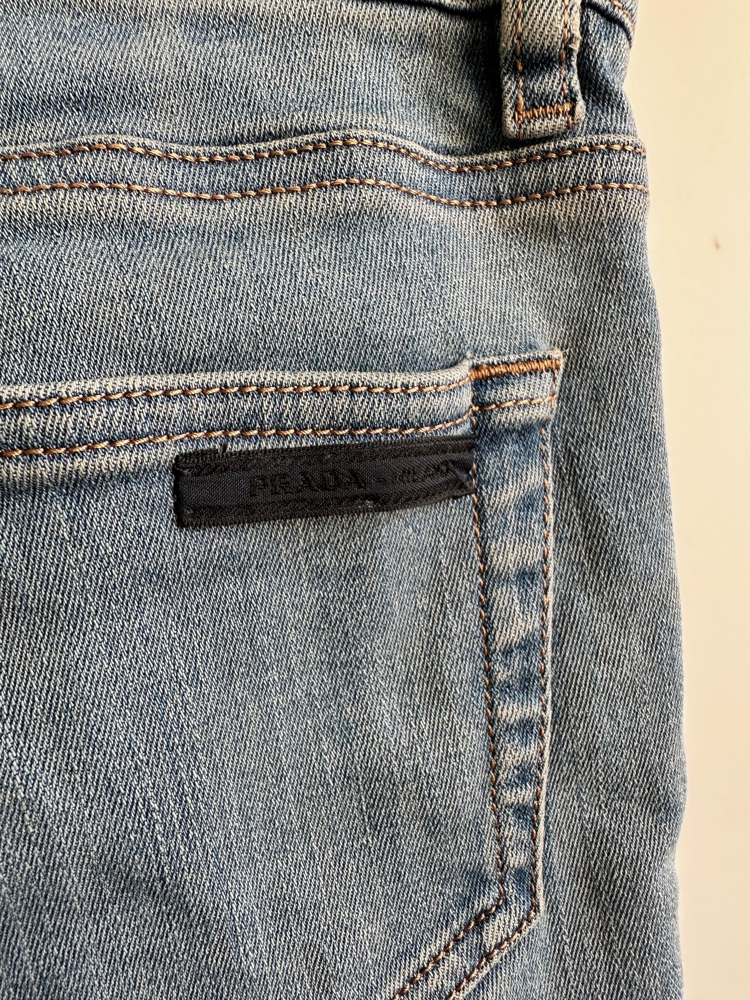 Prada PRADA Stretch denim jeans pants blue skinny fit Size 28" / US 6 / IT 42 - 17 Thumbnail