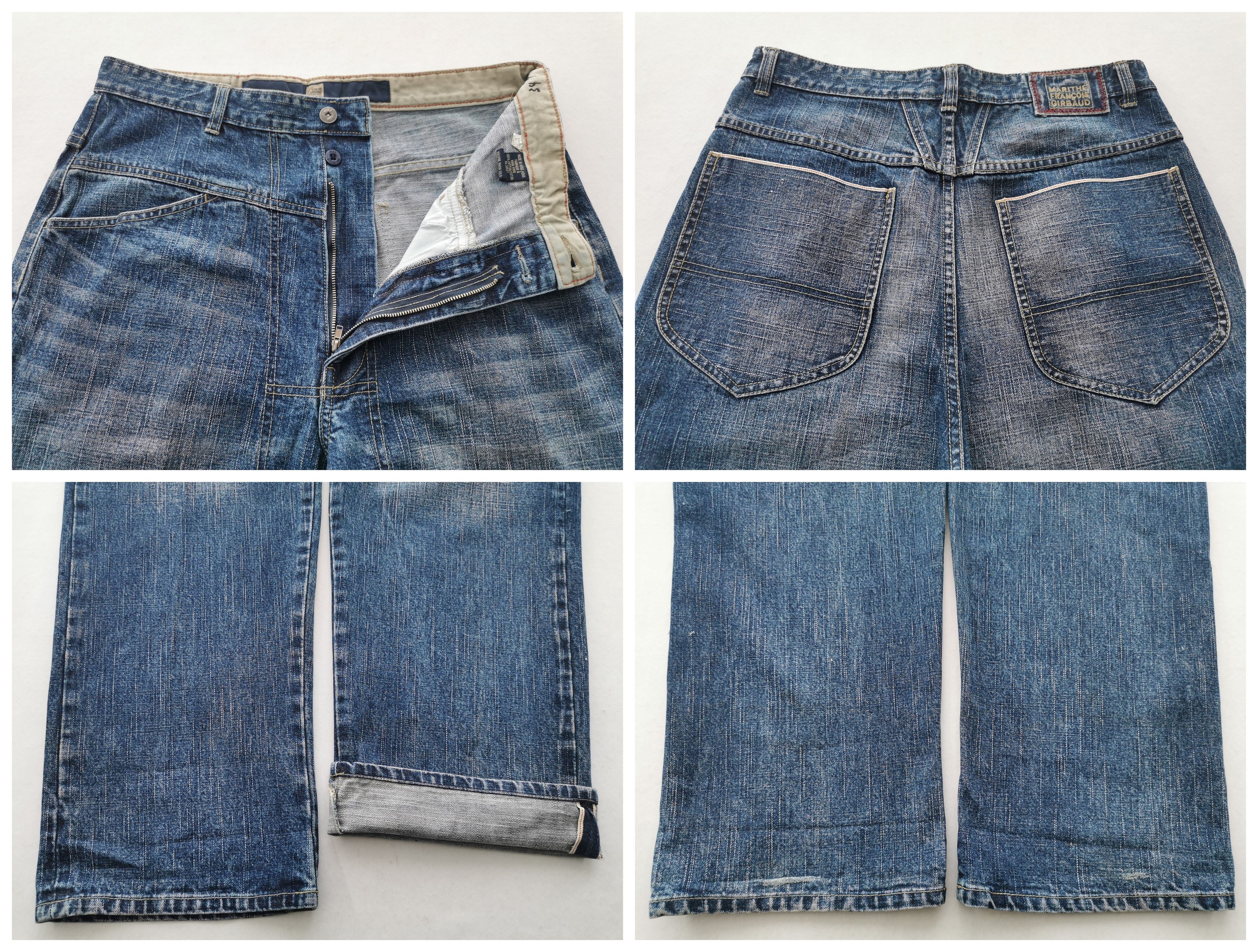 Marithe + Francois Girbaud Vintage 90s Marithe Francois Girbaud Selvedge Denim Size 34 Size US 34 / EU 50 - 7 Thumbnail