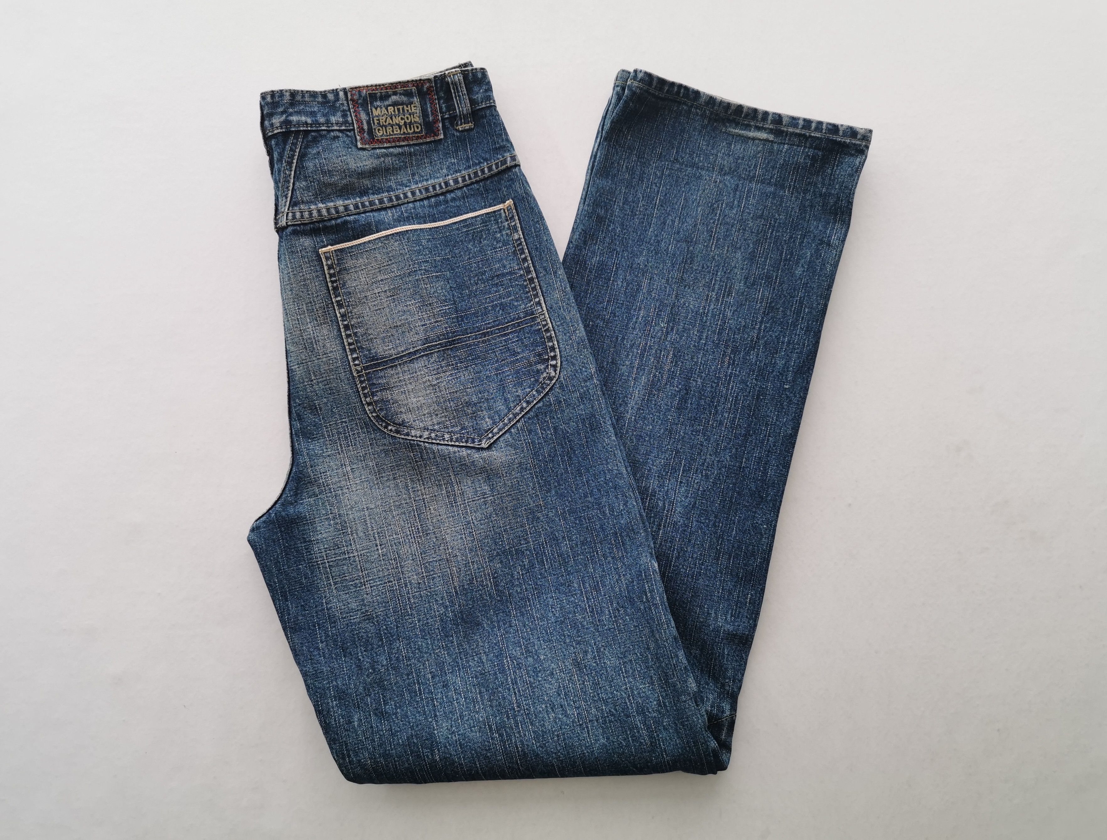 Marithe + Francois Girbaud Vintage 90s Marithe Francois Girbaud Selvedge Denim Size 34 Size US 34 / EU 50 - 1 Thumbnail
