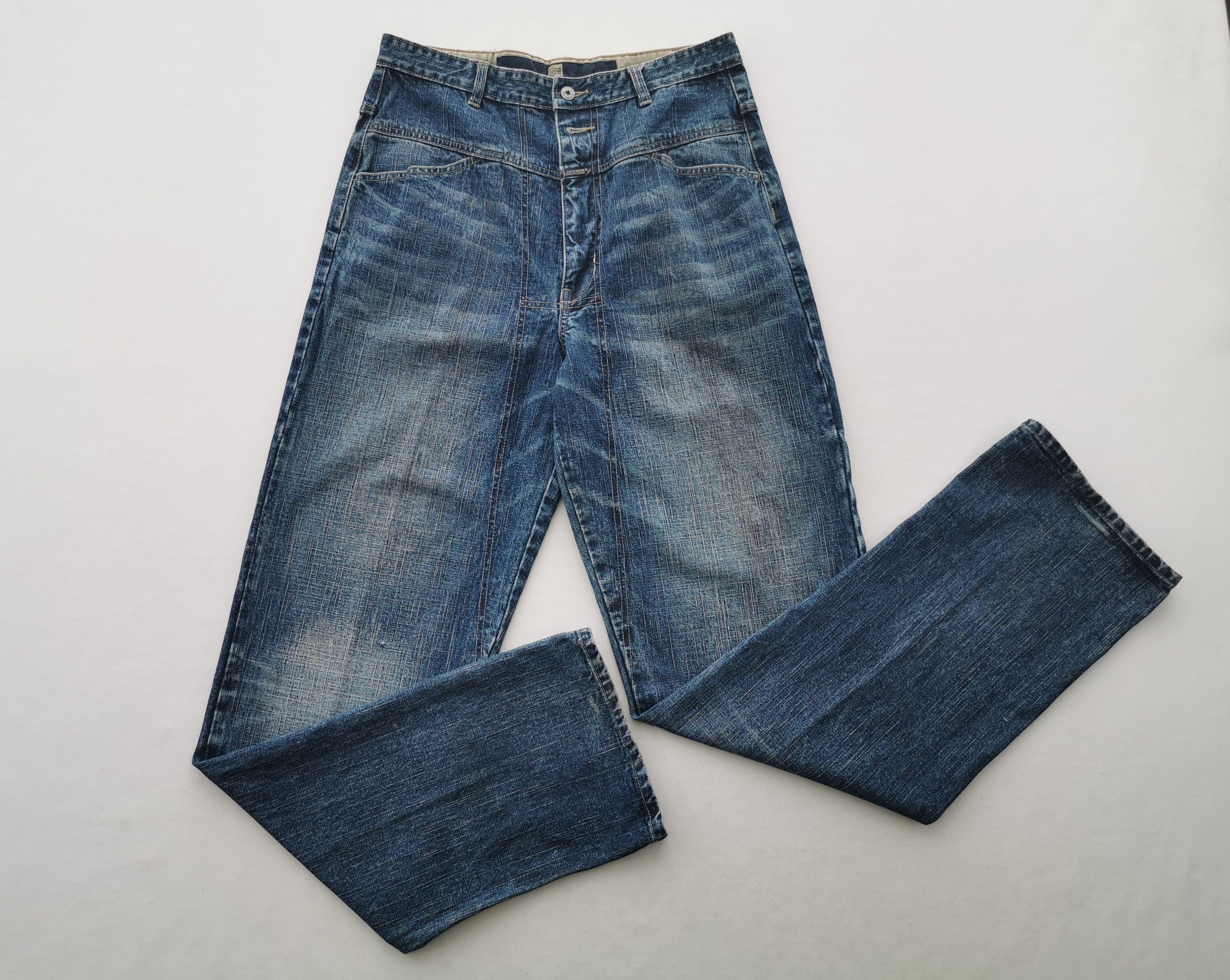 Marithe + Francois Girbaud Vintage 90s Marithe Francois Girbaud Selvedge Denim Size 34 Size US 34 / EU 50 - 4 Thumbnail
