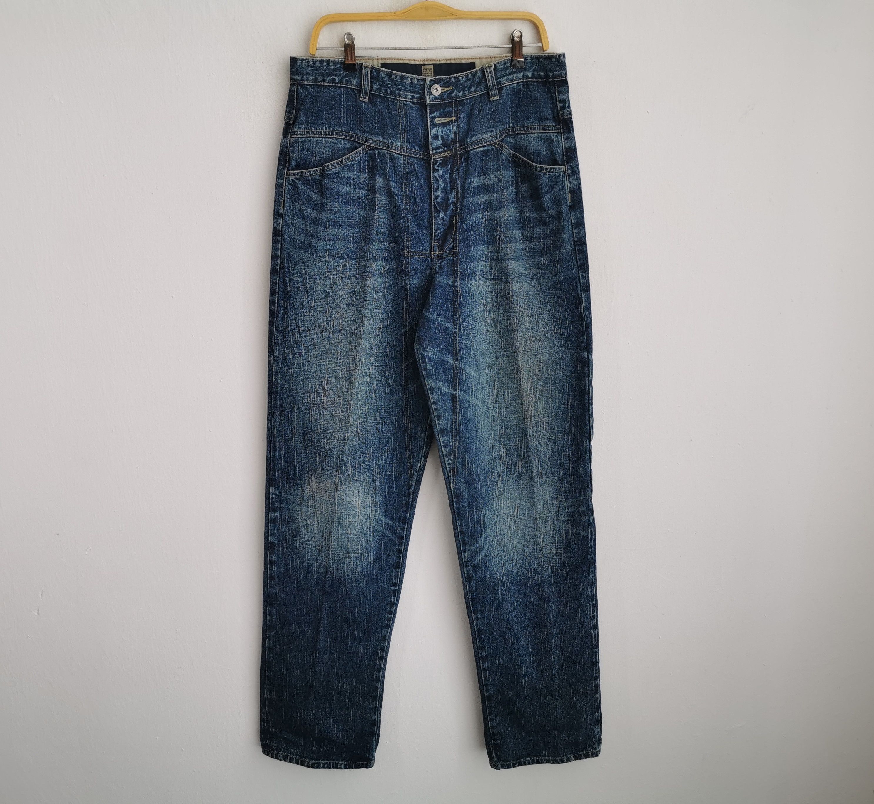 Marithe + Francois Girbaud Vintage 90s Marithe Francois Girbaud Selvedge Denim Size 34 Size US 34 / EU 50 - 2 Thumbnail