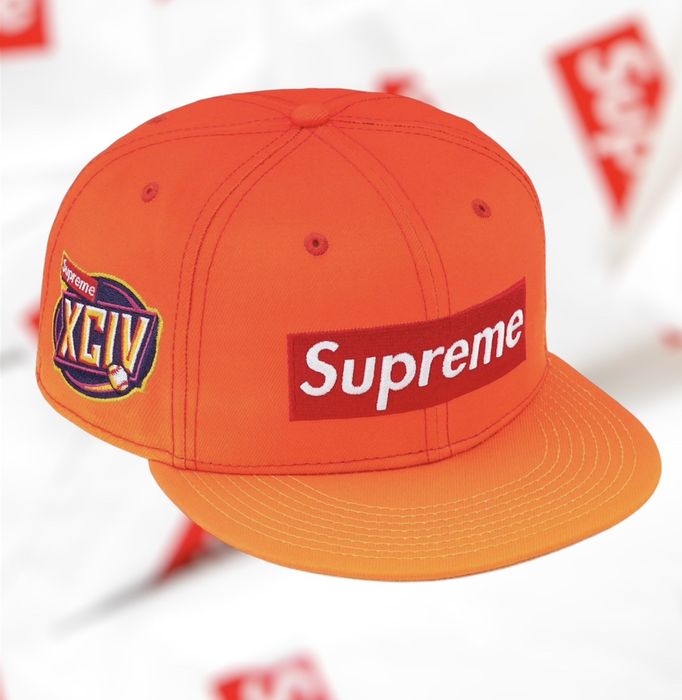 Supreme Supreme Gradient Box Logo new Era Cap, size 7 1/2 | Grailed