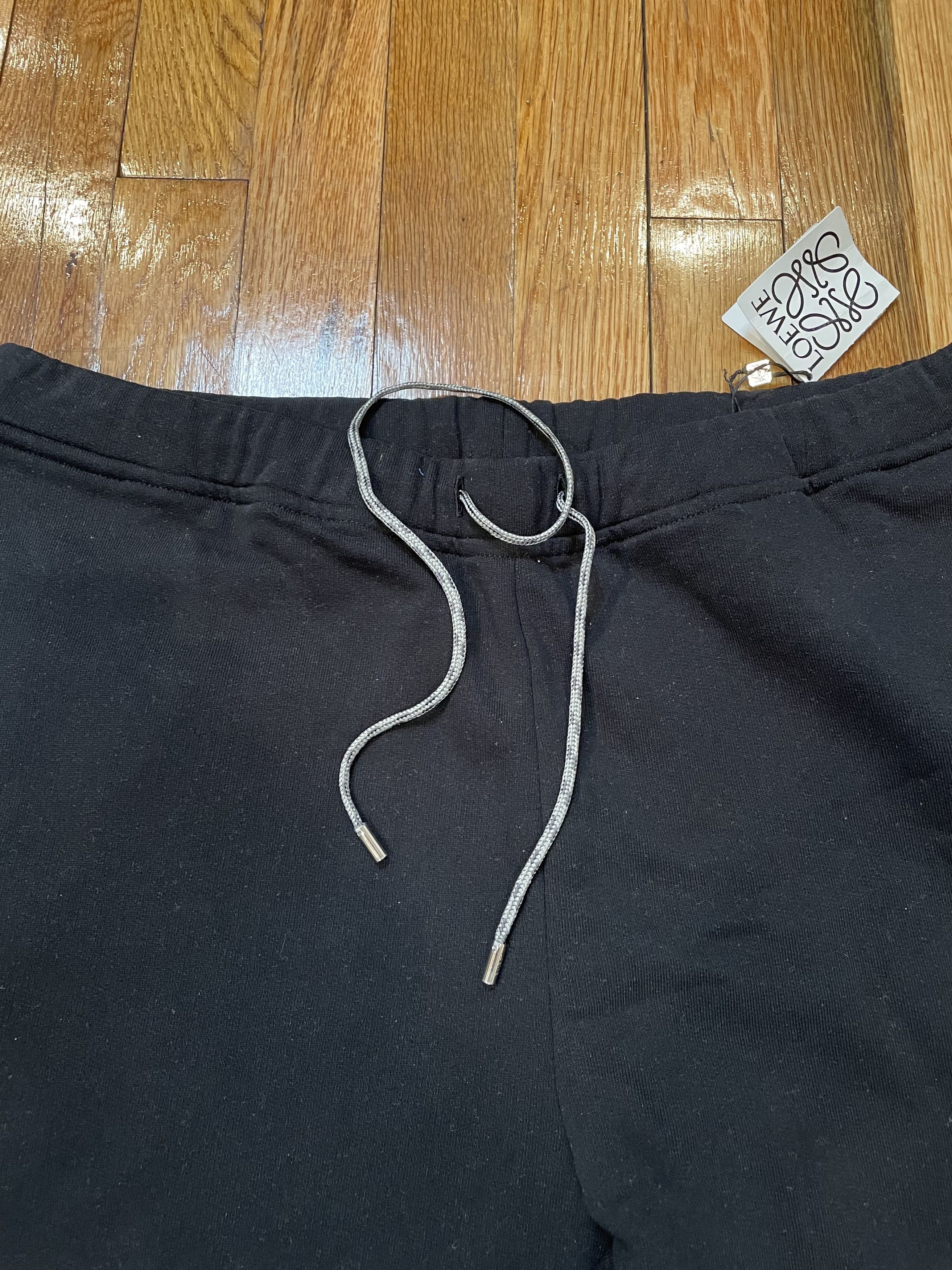 Loewe ELN Fleece Jogger Sweatpants Black Yellow Size US 33 - 2 Thumbnail