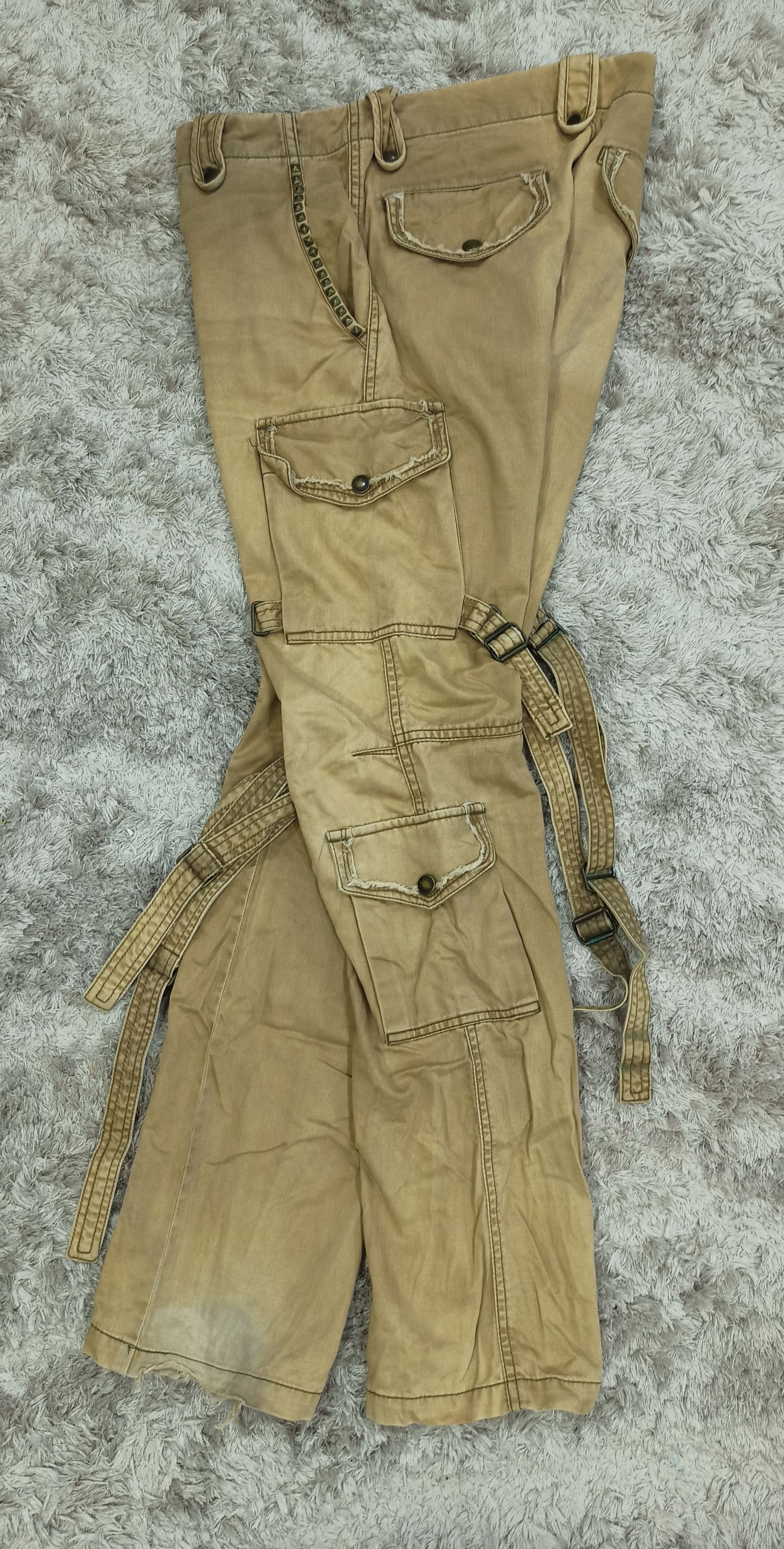 Japanese Brand HALB Multipocket Bondage Cargo Pants Size US 30 / EU 46 - 23 Thumbnail