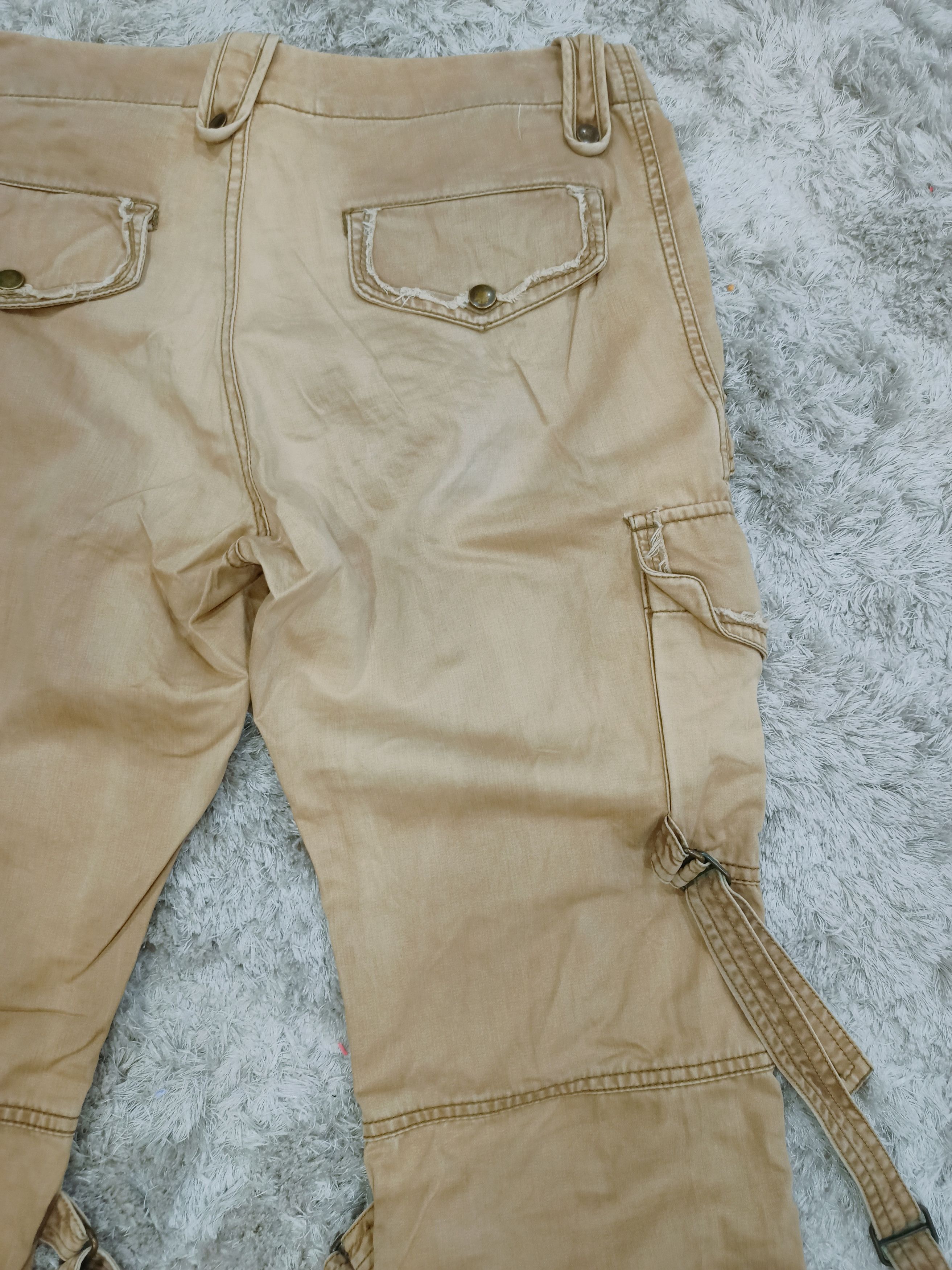 Japanese Brand HALB Multipocket Bondage Cargo Pants Size US 30 / EU 46 - 11 Thumbnail