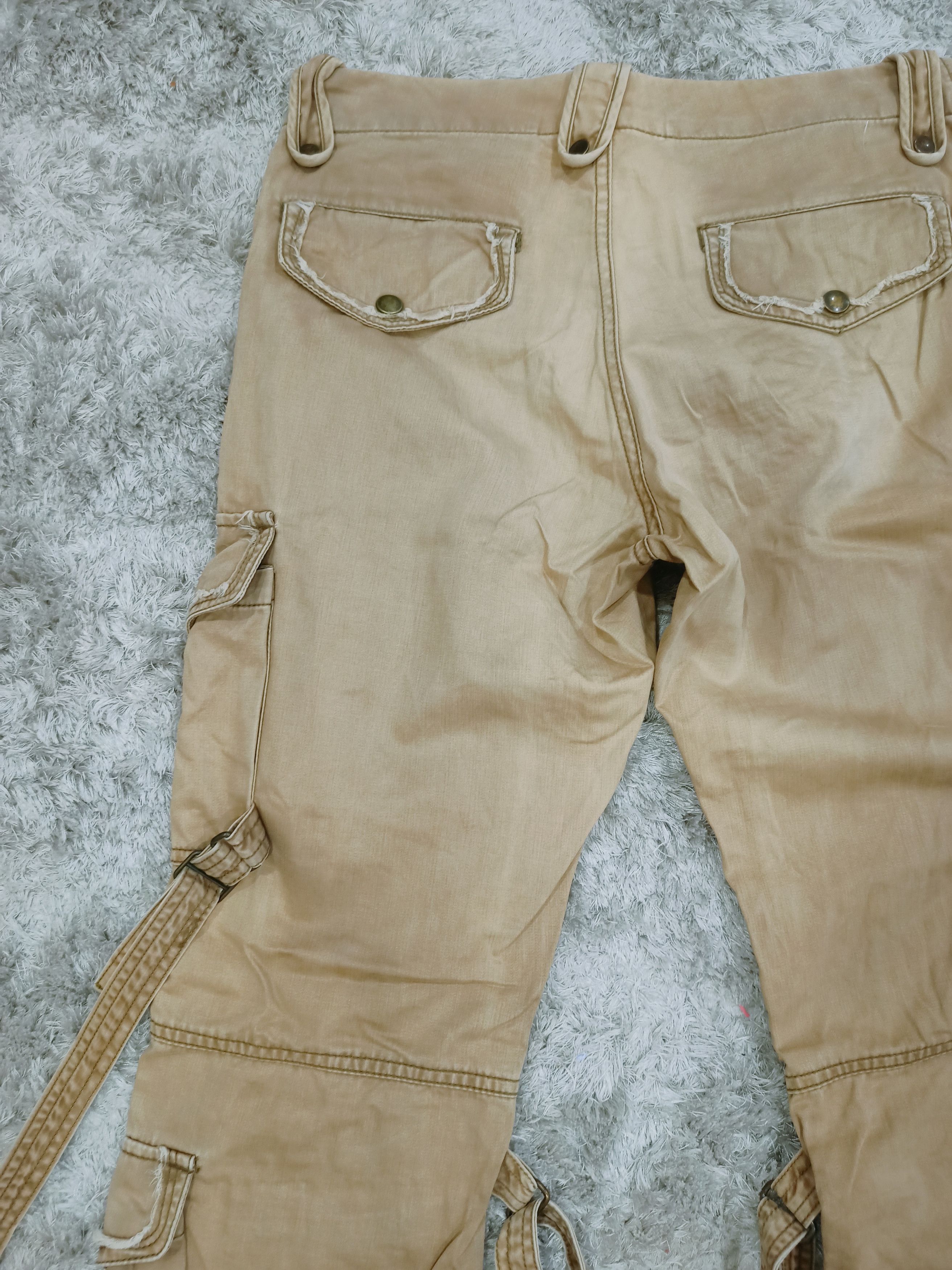Japanese Brand HALB Multipocket Bondage Cargo Pants Size US 30 / EU 46 - 13 Thumbnail