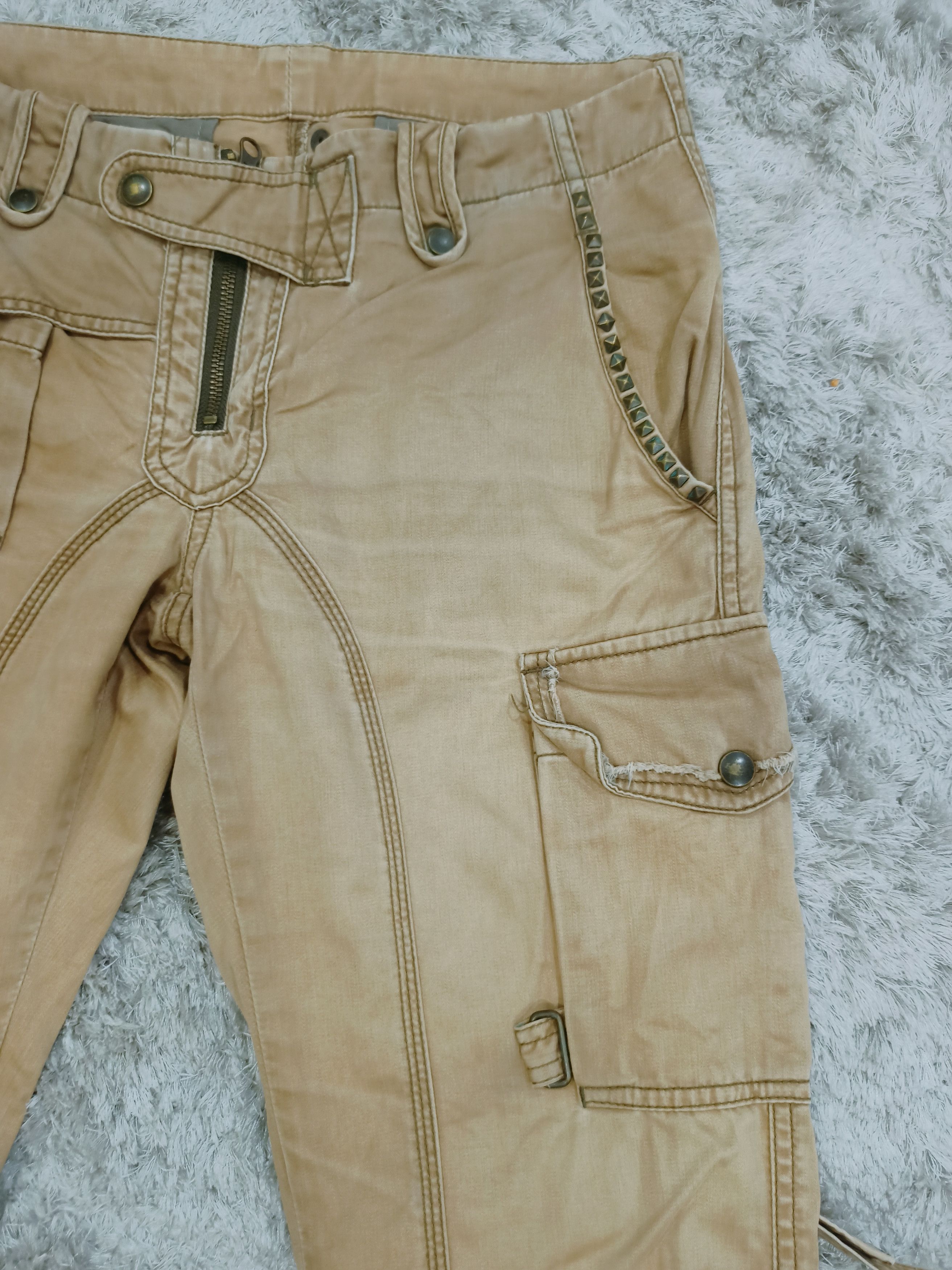 Japanese Brand HALB Multipocket Bondage Cargo Pants Size US 30 / EU 46 - 3 Thumbnail