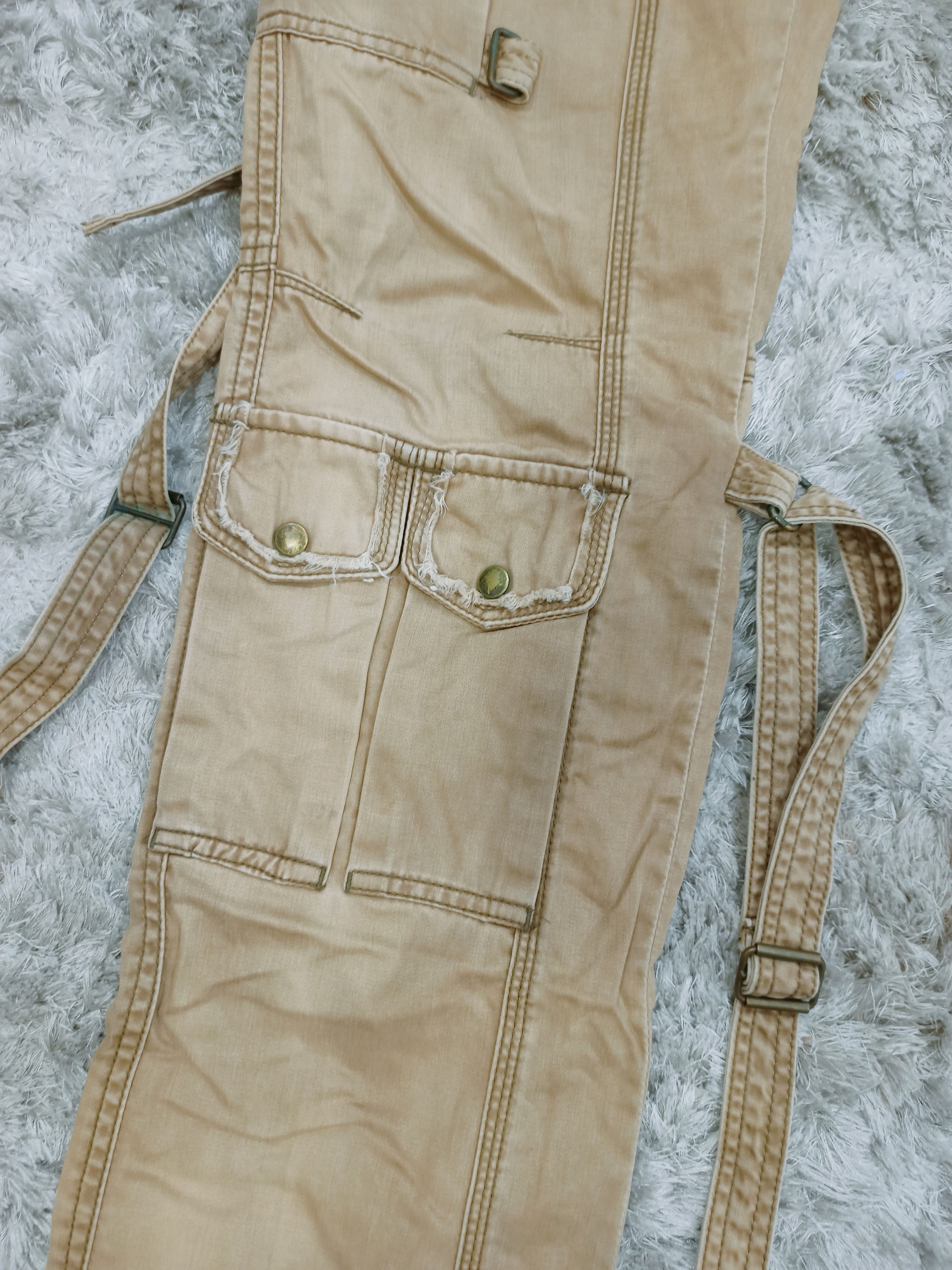 Japanese Brand HALB Multipocket Bondage Cargo Pants Size US 30 / EU 46 - 8 Thumbnail