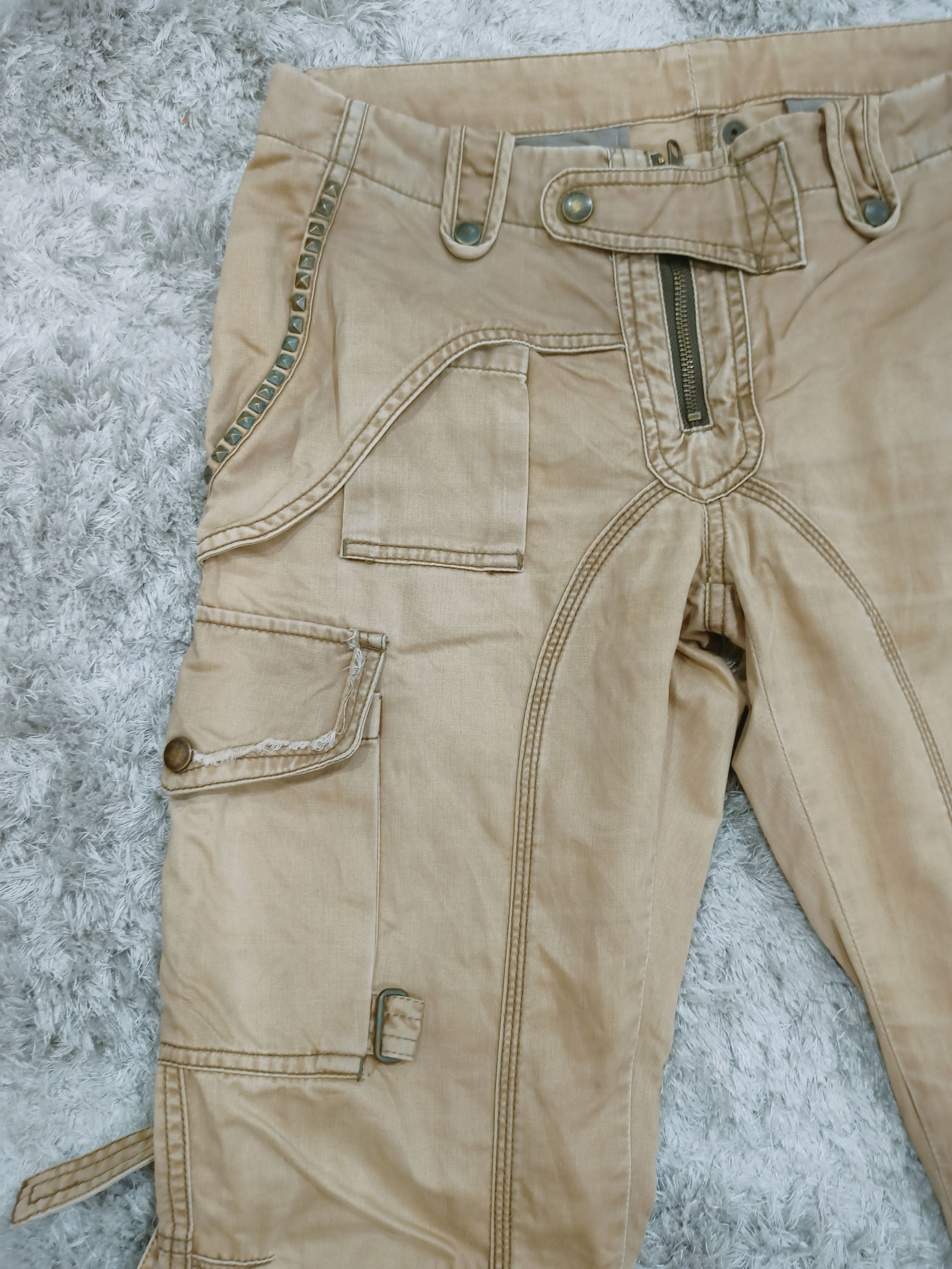 Japanese Brand HALB Multipocket Bondage Cargo Pants Size US 30 / EU 46 - 6 Thumbnail