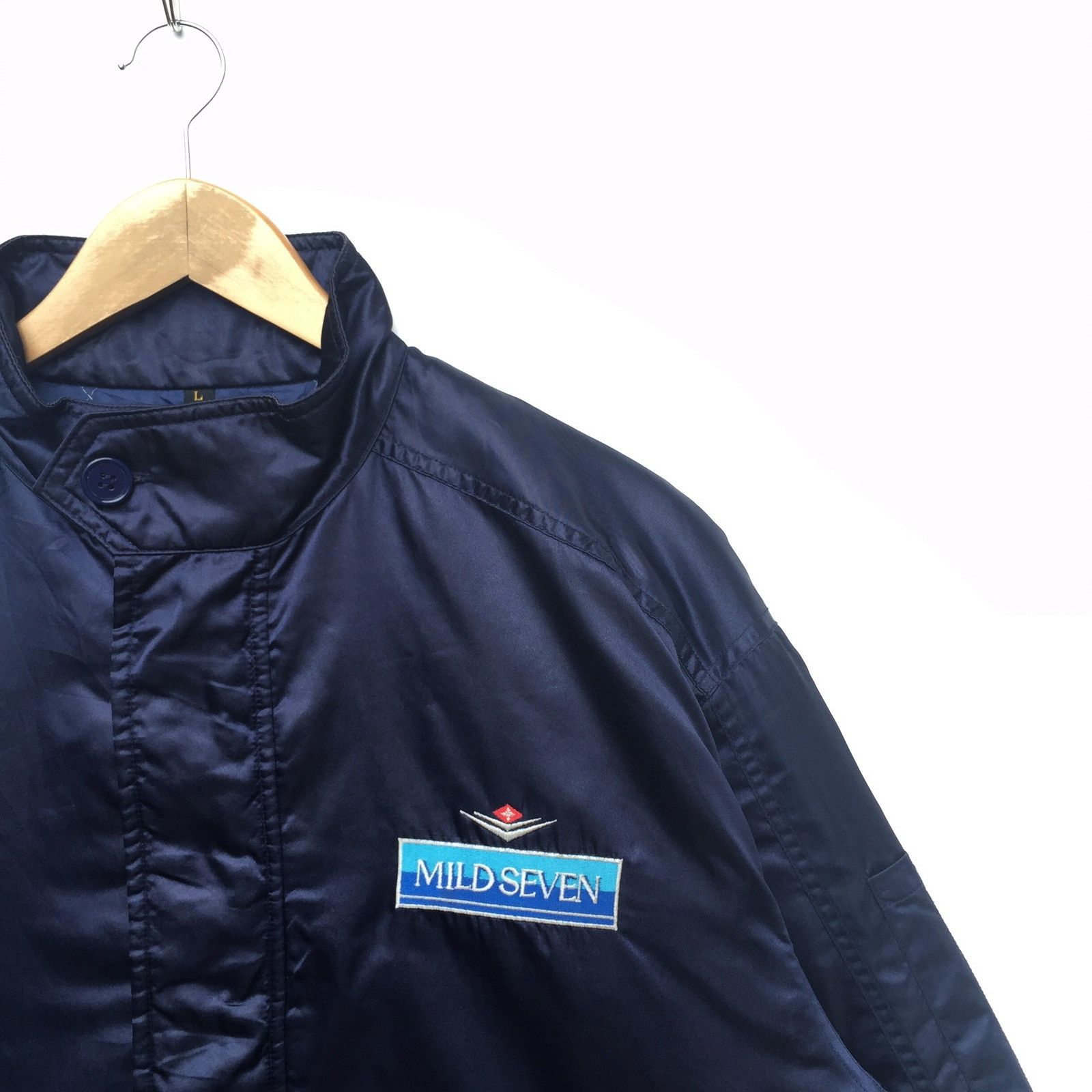 Vintage Vintage 90s Mild Seven Multicolour Embroidered Jacket | L Size US L / EU 52-54 / 3 - 5 Thumbnail