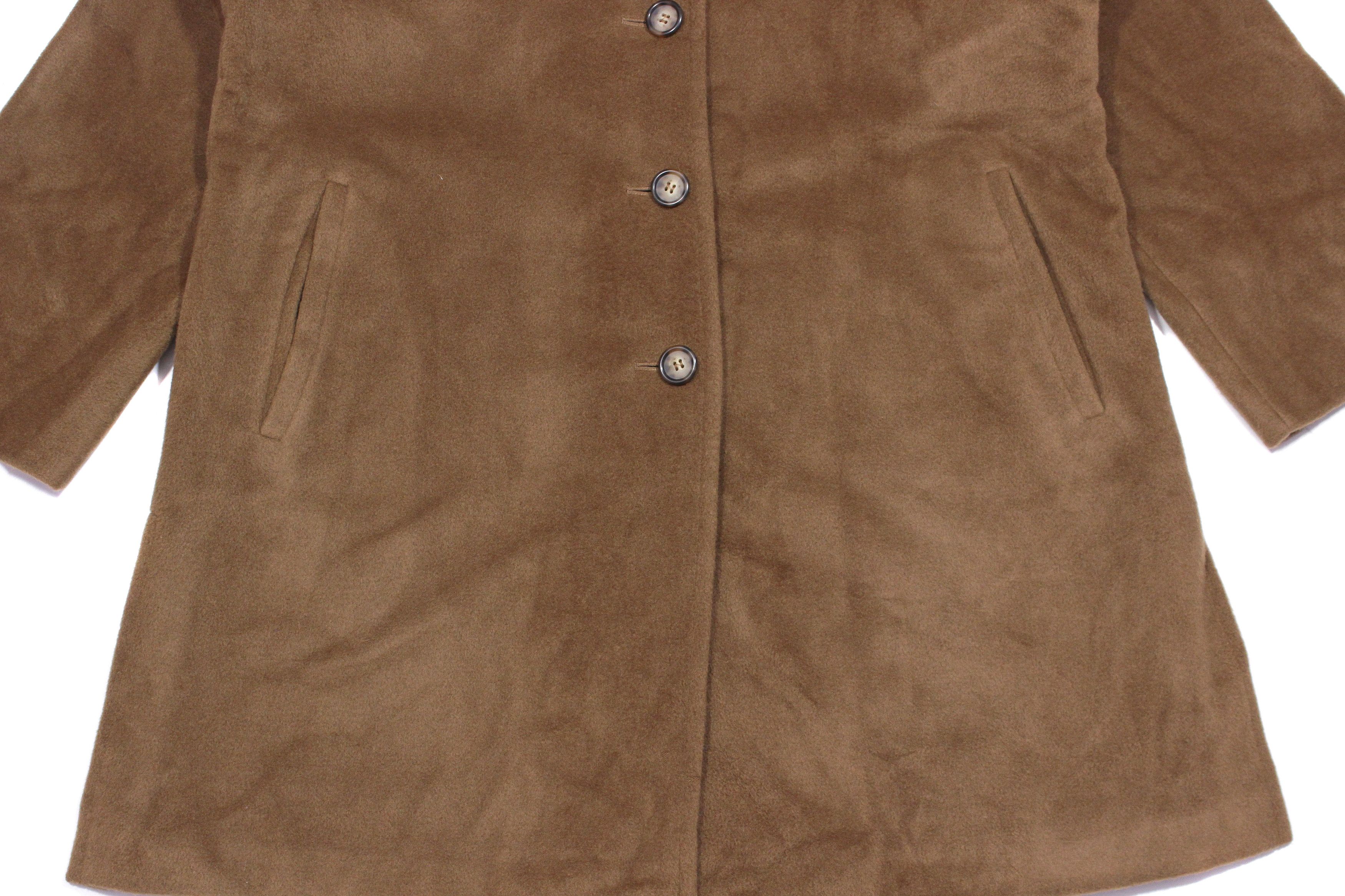 Max Mara Wool Overcoat Vintage Size XS / US 0-2 / IT 36-38 - 5 Thumbnail