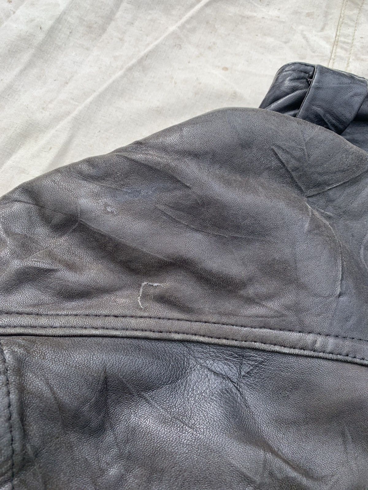 Japanese Brand Vintage Straps Leather Balenciaga Style Jacket Size US XL / EU 56 / 4 - 15 Thumbnail