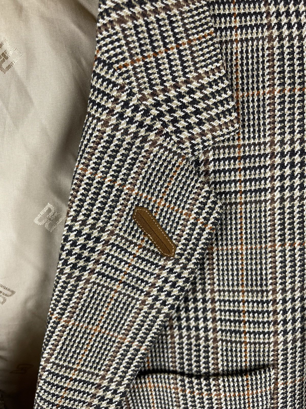 DAKS Daks Simpson London signature checkered multicolor blazer Size 40R - 6 Thumbnail