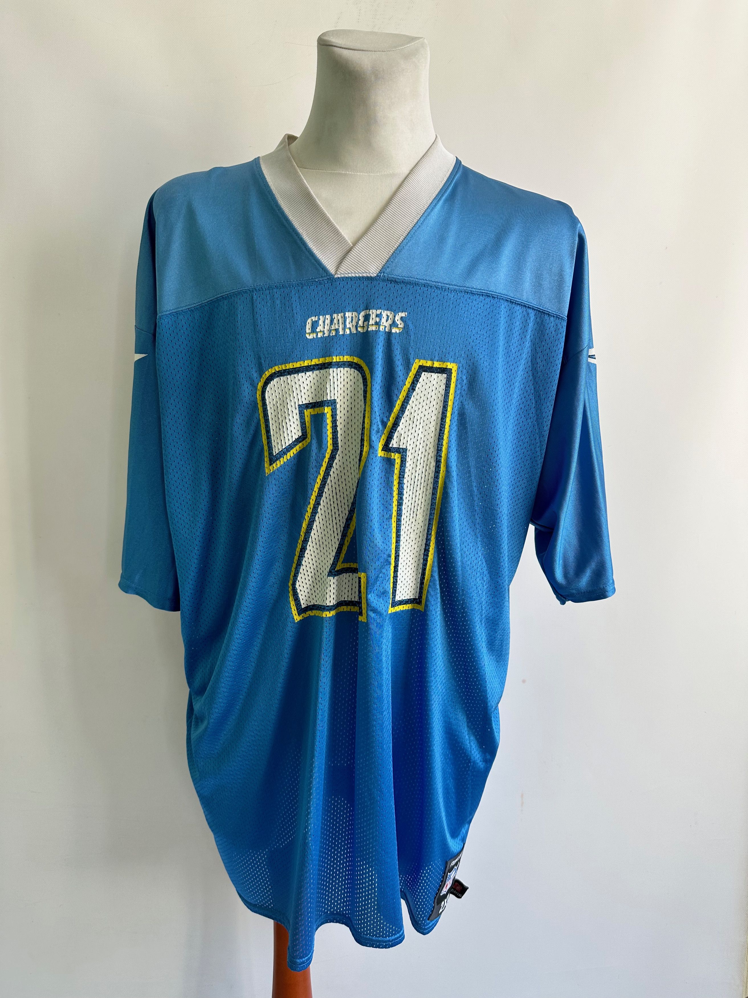 NFL Reebok #21 Tomlinson San Diego Chargers NFL Football jersey Size US XXL / EU 58 / 5 - 2 Thumbnail