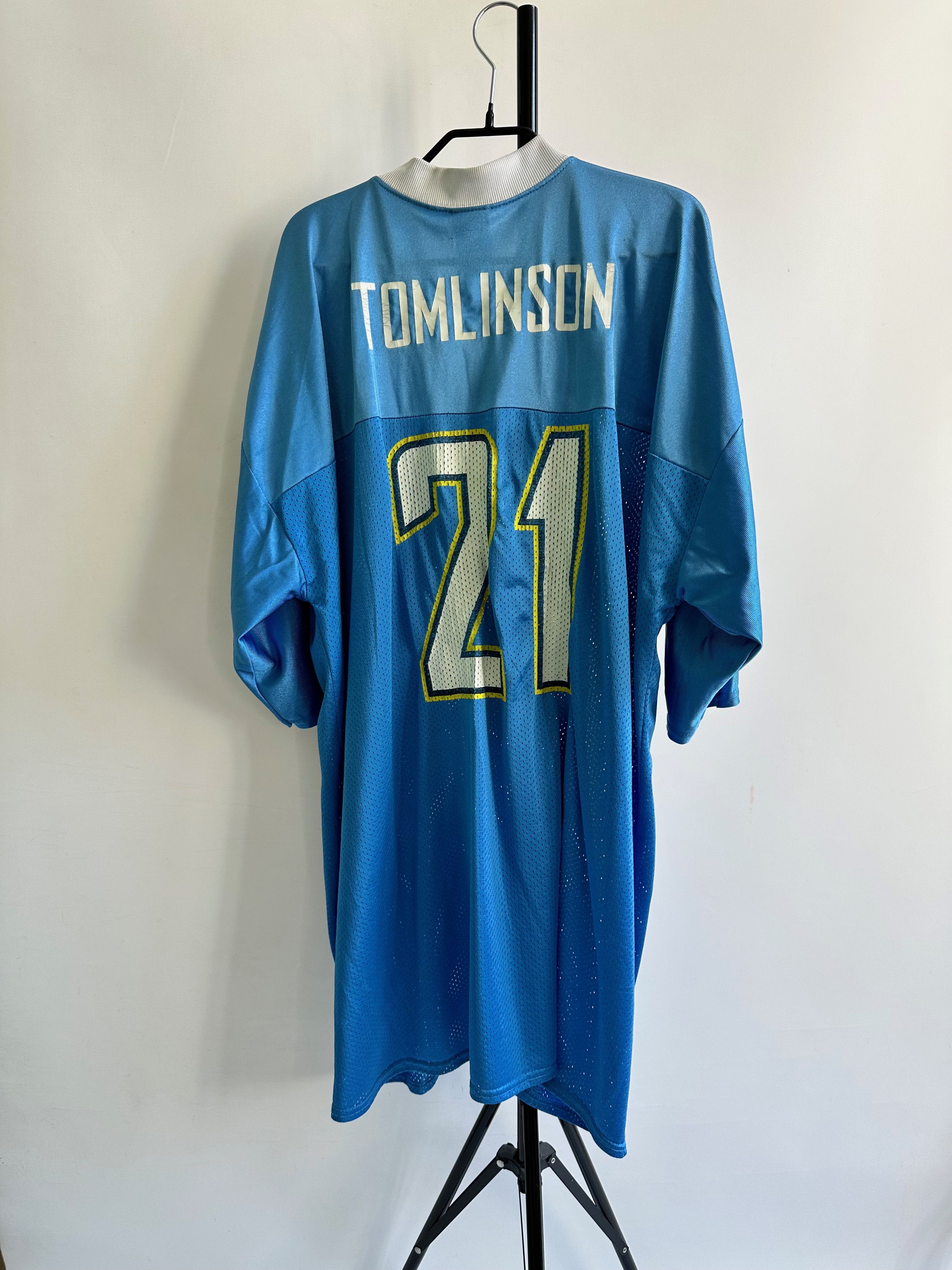NFL Reebok #21 Tomlinson San Diego Chargers NFL Football jersey Size US XXL / EU 58 / 5 - 14 Thumbnail