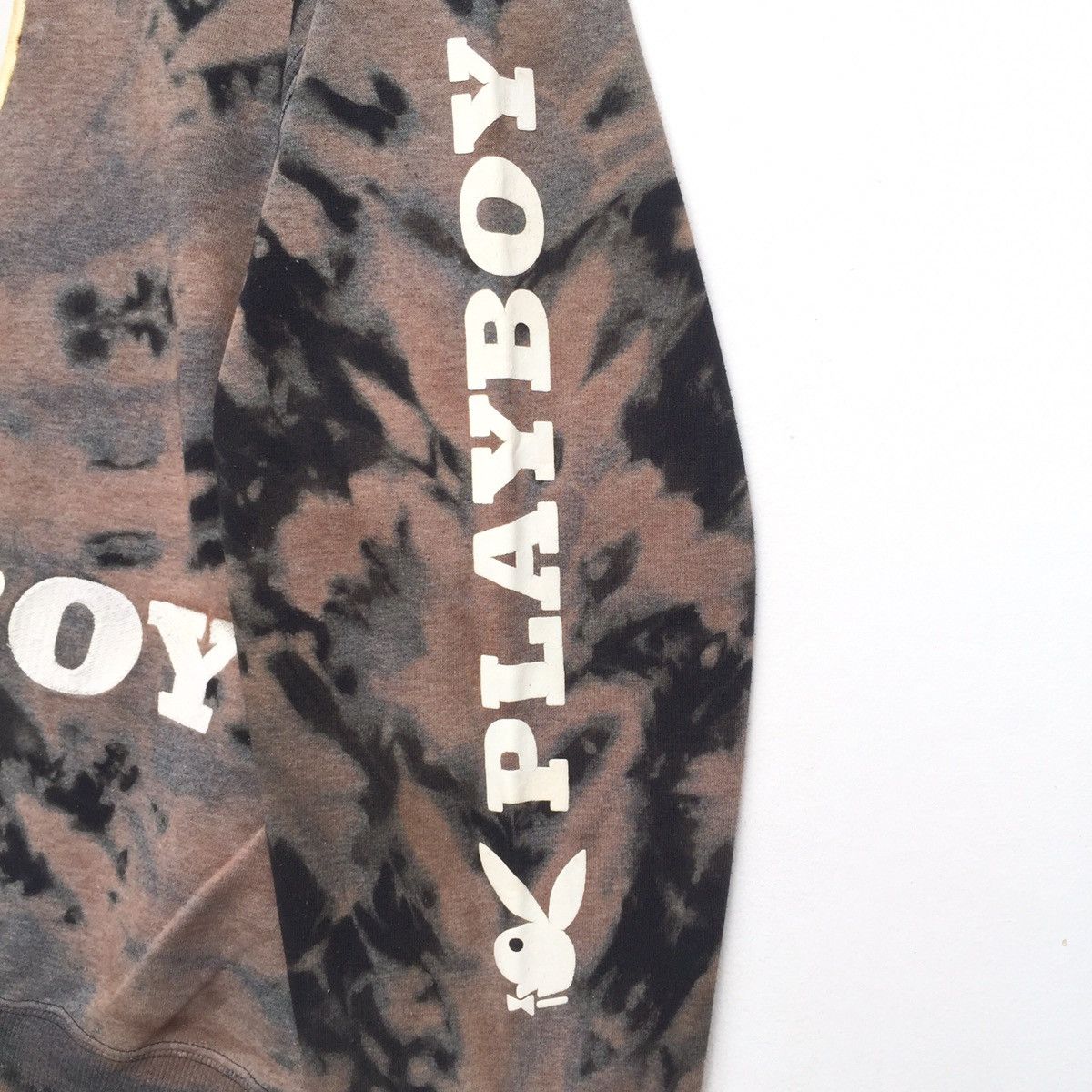 Playboy CUSTOM MADE Bleach Wash!!! Vintage Playboy Sweatshirt | XL Size US XL / EU 56 / 4 - 6 Thumbnail