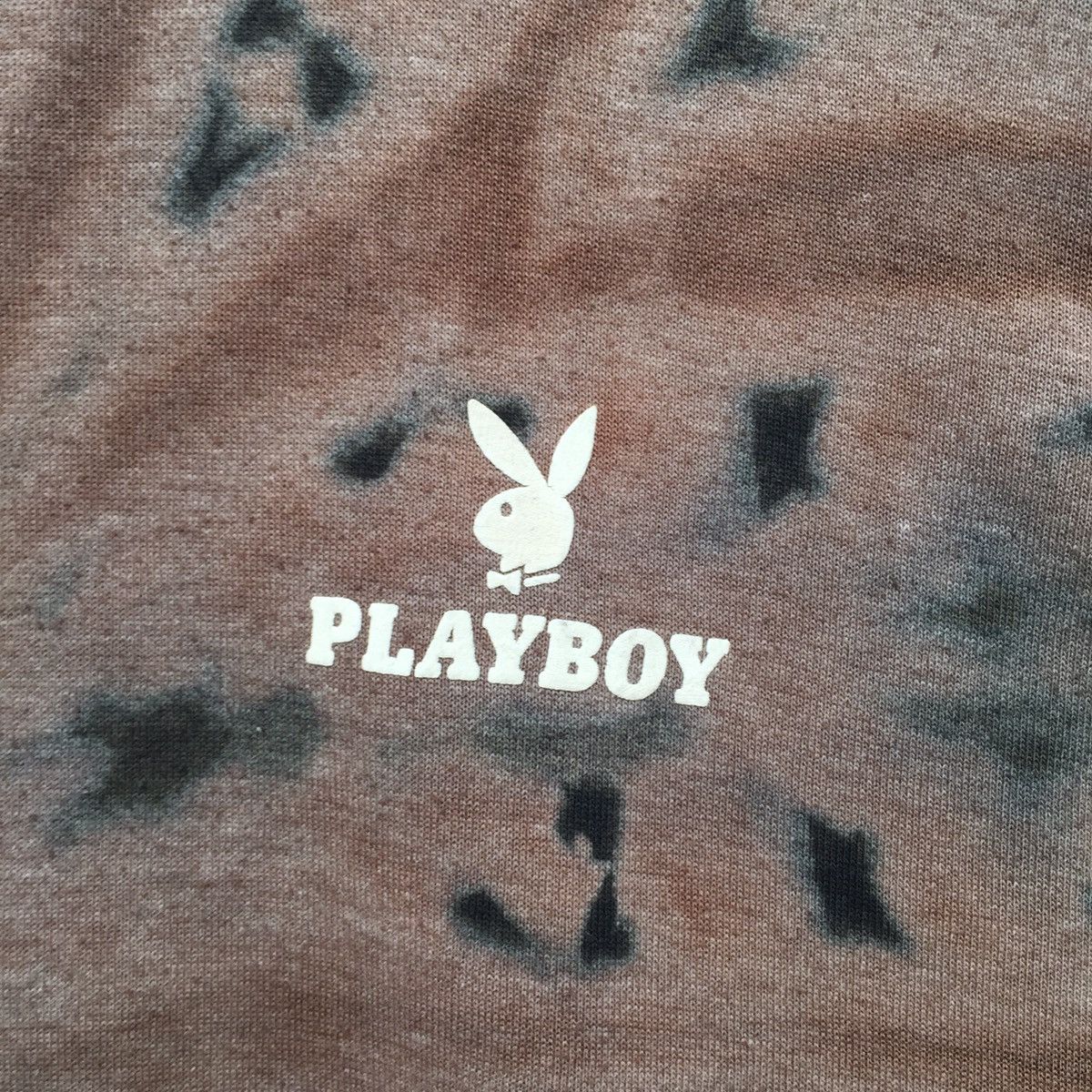 Playboy CUSTOM MADE Bleach Wash!!! Vintage Playboy Sweatshirt | XL Size US XL / EU 56 / 4 - 7 Thumbnail