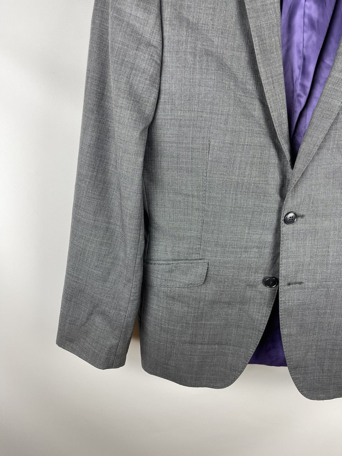 Other Holland Esquire classic grey 2 button blazer Size 40R - 5 Thumbnail